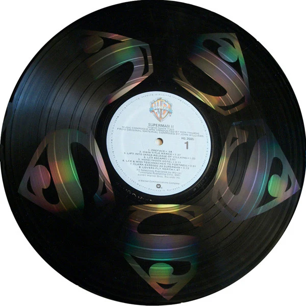 Ken Thorne - Superman II (Original Sound Track) (LP, Album, Etch) (Very Good Plus (VG+)) - Image 5