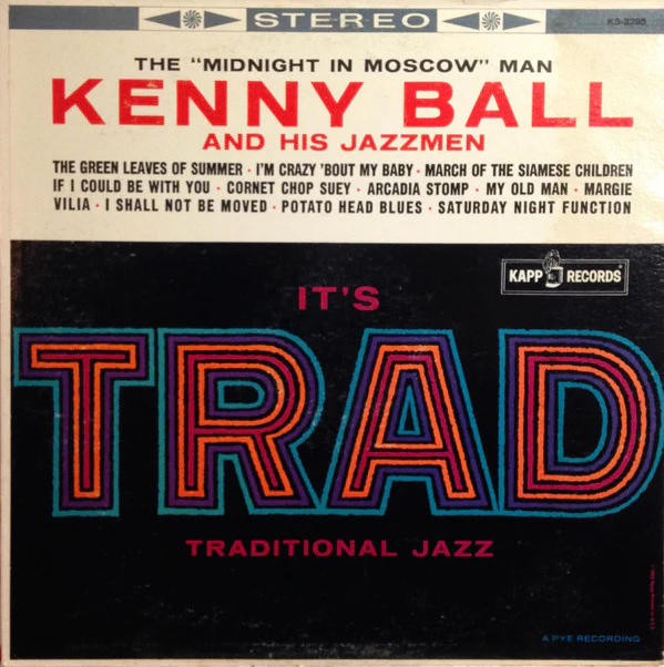 Kenny Ball And His Jazzmen - It's Trad (LP, Album) (Very Good Plus (VG+))