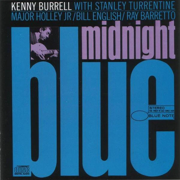 Kenny Burrell - Midnight Blue (CD, Album, RE) (Very Good Plus (VG+))