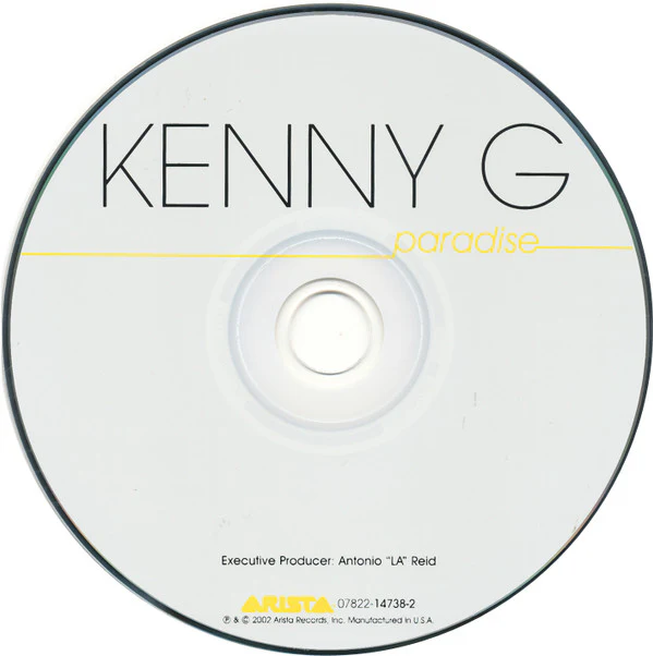 Kenny G - Paradise (CD, Album) (Very Good Plus (VG+)) - Image 3