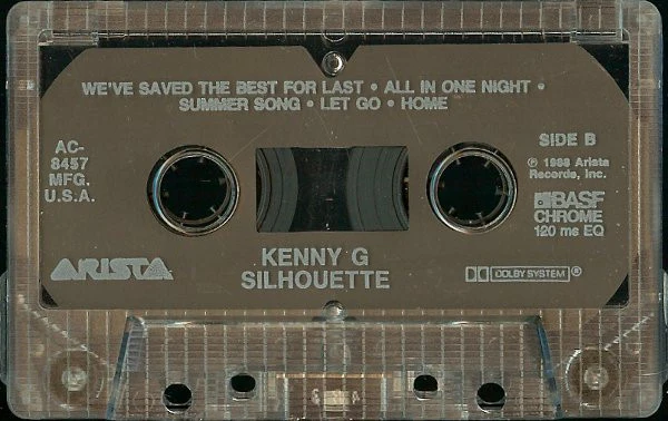 Kenny G - Silhouette (Cass, Album, Dol) (Very Good (VG)) - Image 2