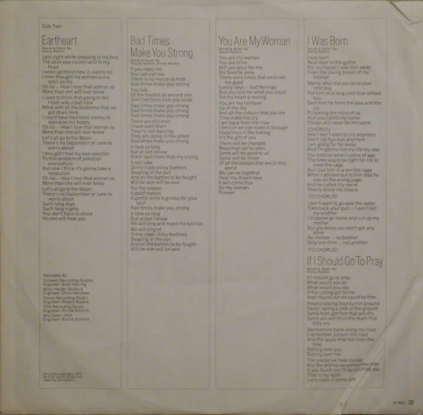 Kenny Rankin - Like A Seed (LP, Album, PR ) (Very Good Plus (VG+)) - Image 5