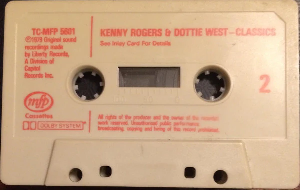 Kenny Rogers & Dottie West - Classics (Cass, Album, RE, Dol) (Near Mint (NM or M-)) - Image 5