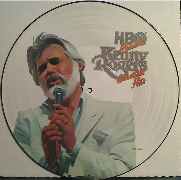 Kenny Rogers - HBO Presents Kenny Rogers Greatest Hits (LP, Comp, Pic) (Very Good Plus (VG+))