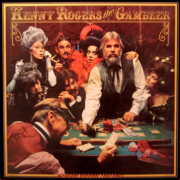 Kenny Rogers - The Gambler (LP, Album) (Very Good Plus (VG+))
