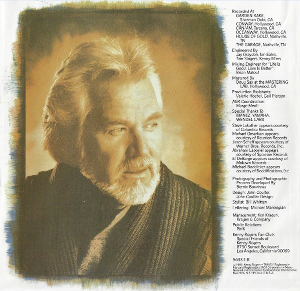 Kenny Rogers - They Don't Make Them Like They Used To (LP, Album) (Very Good Plus (VG+)) - Image 5