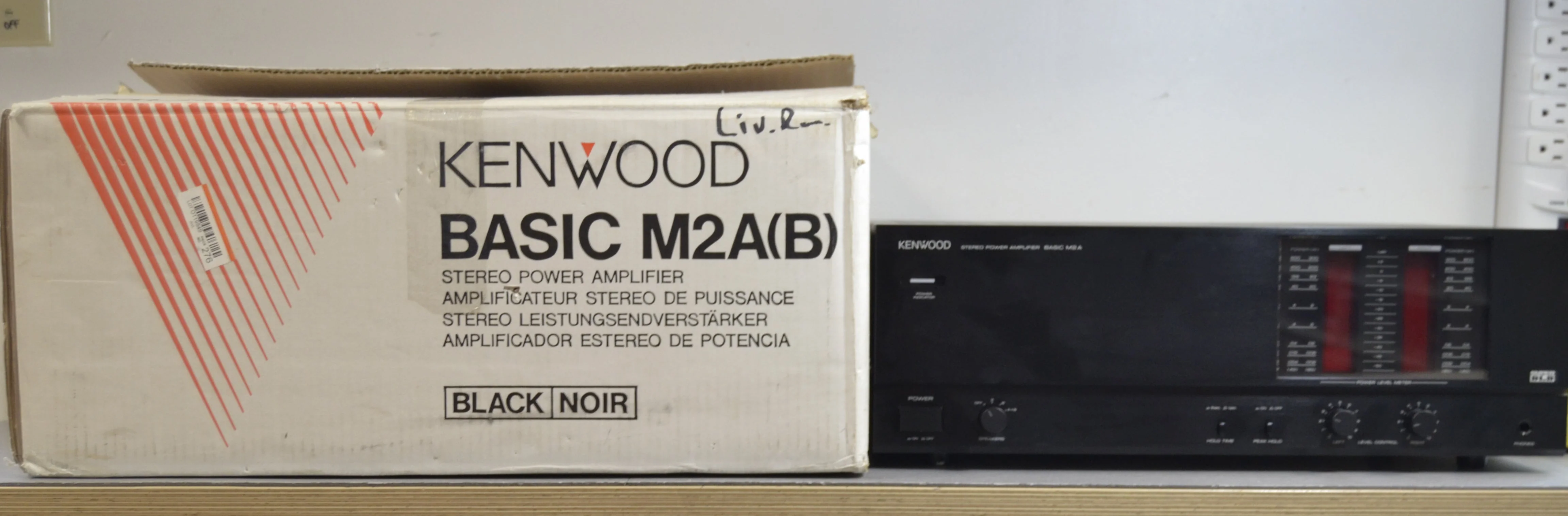 Kenwood Basic M2A Power Amplifier * Box