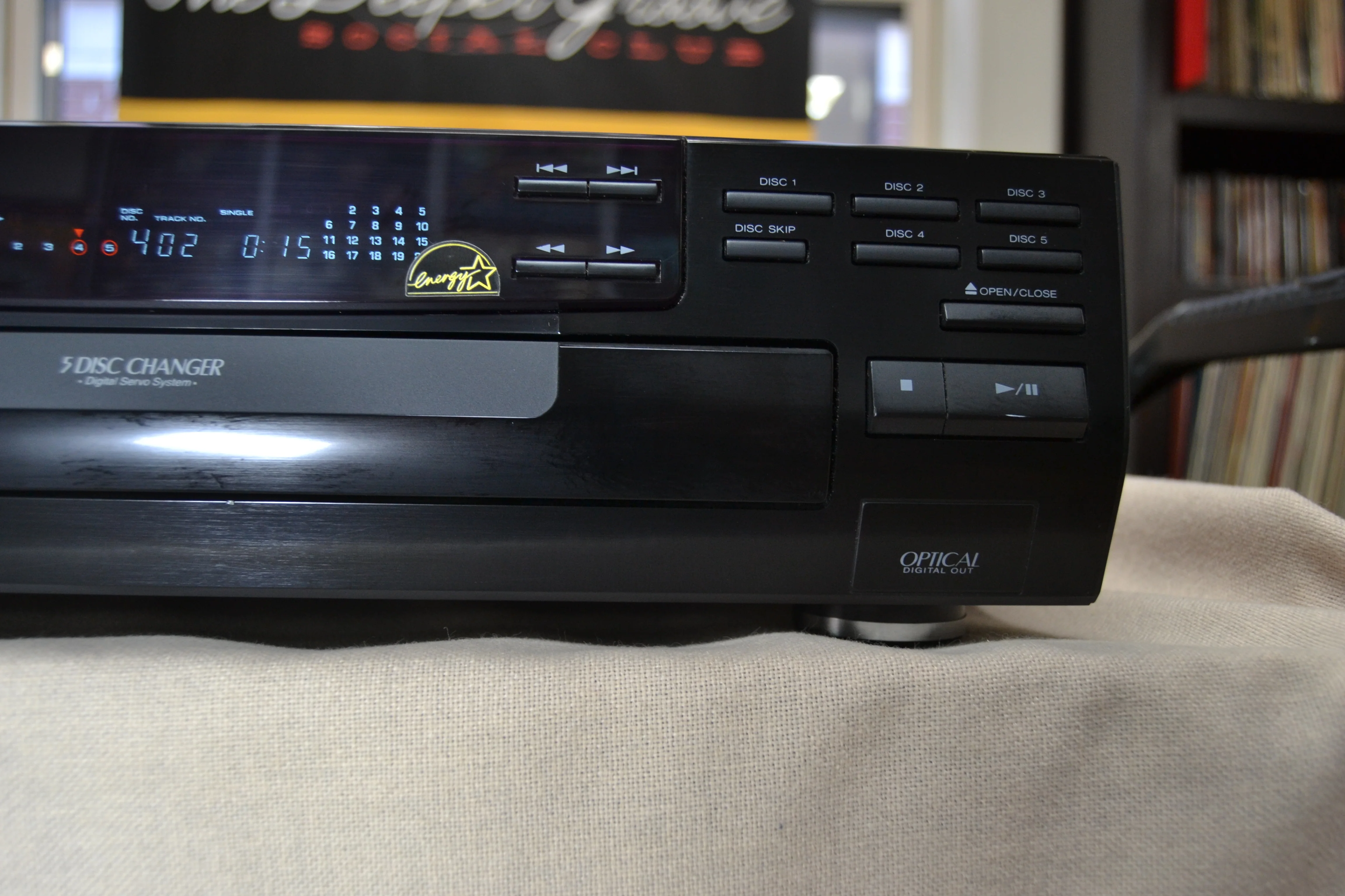 Kenwood CD-403 CD Changer 5 Discs - Image 4