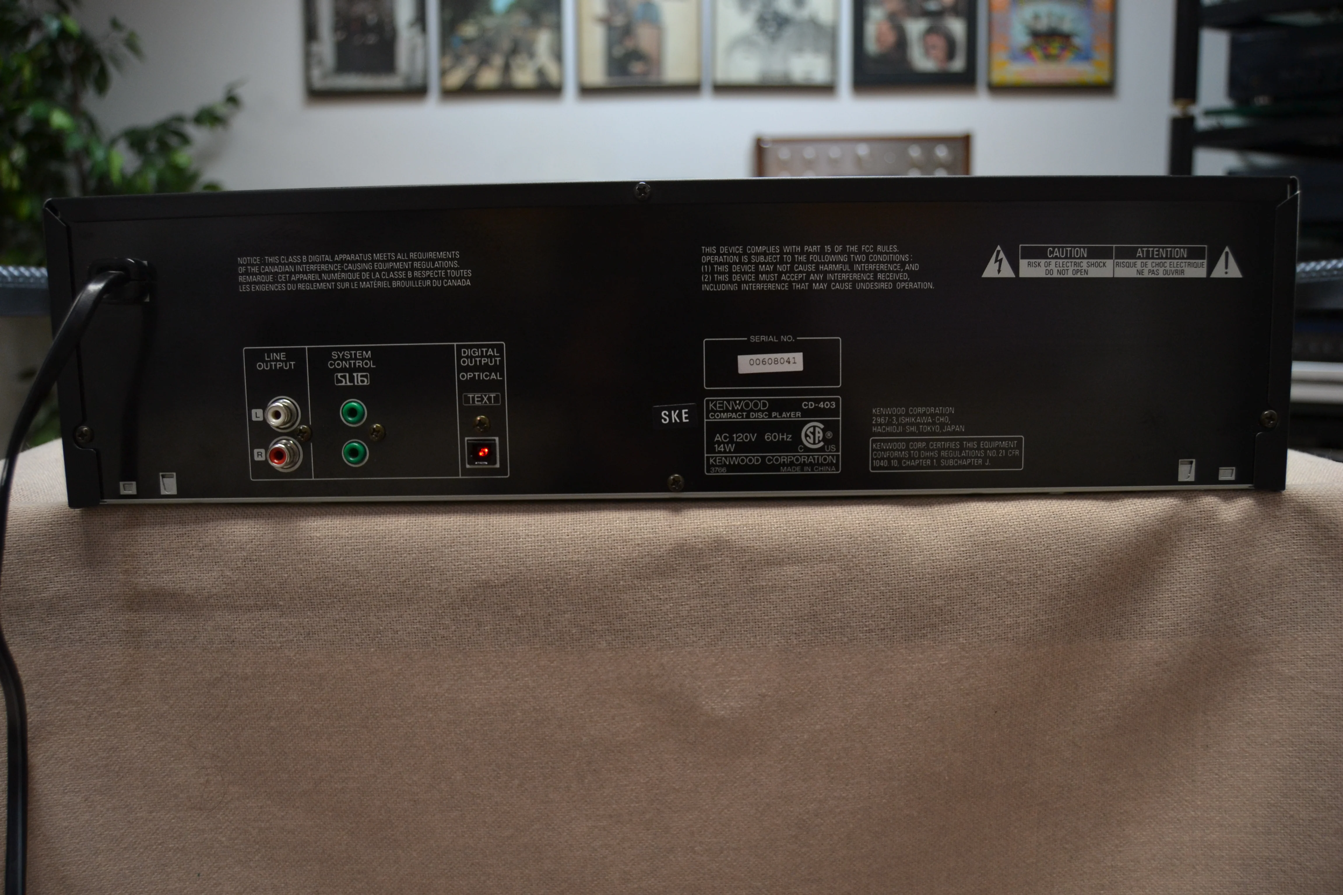 Kenwood CD-403 CD Changer 5 Discs - Image 8