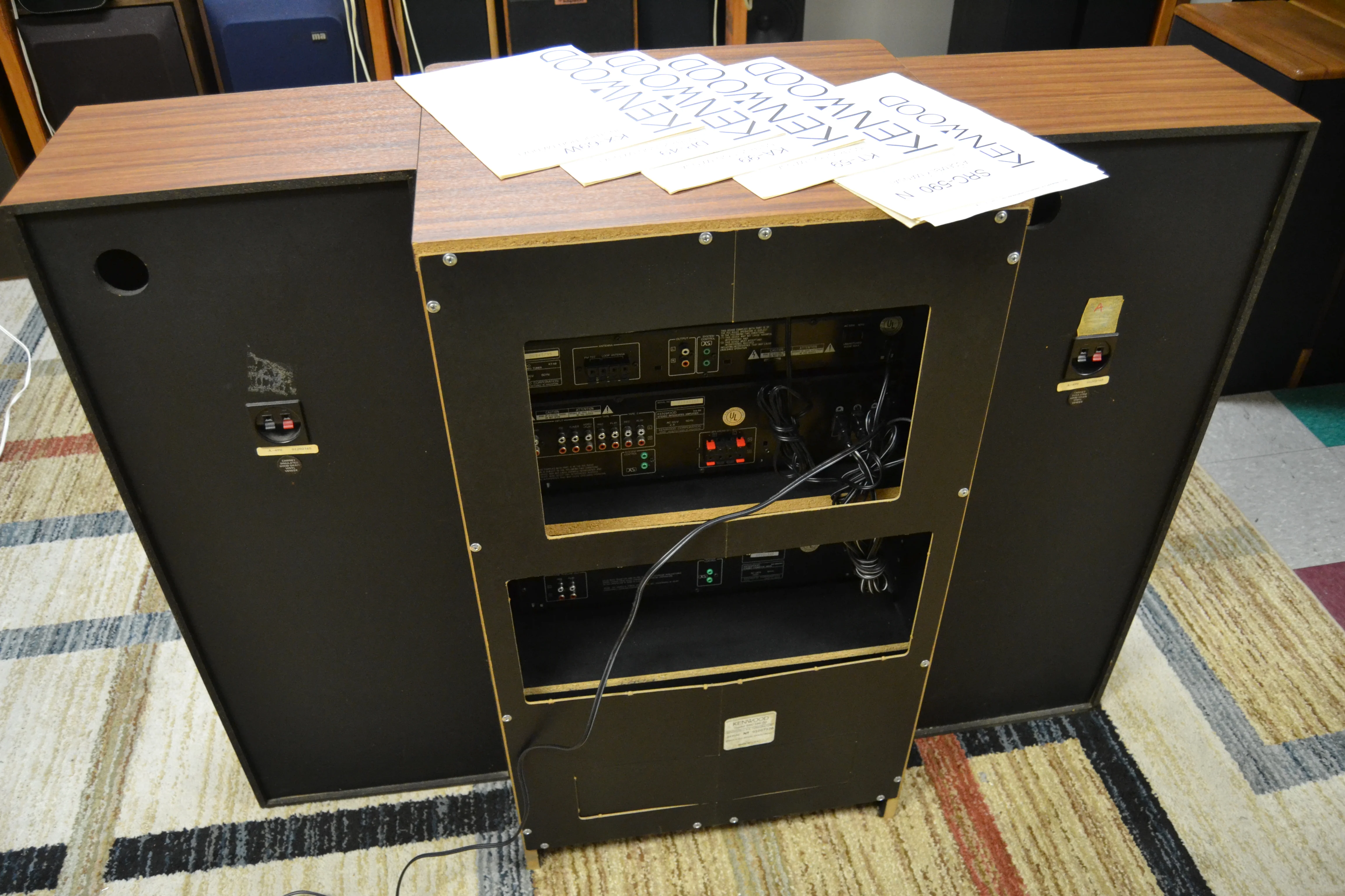 Kenwood Complete Audio Rack - 1989 - Manuals - Image 13