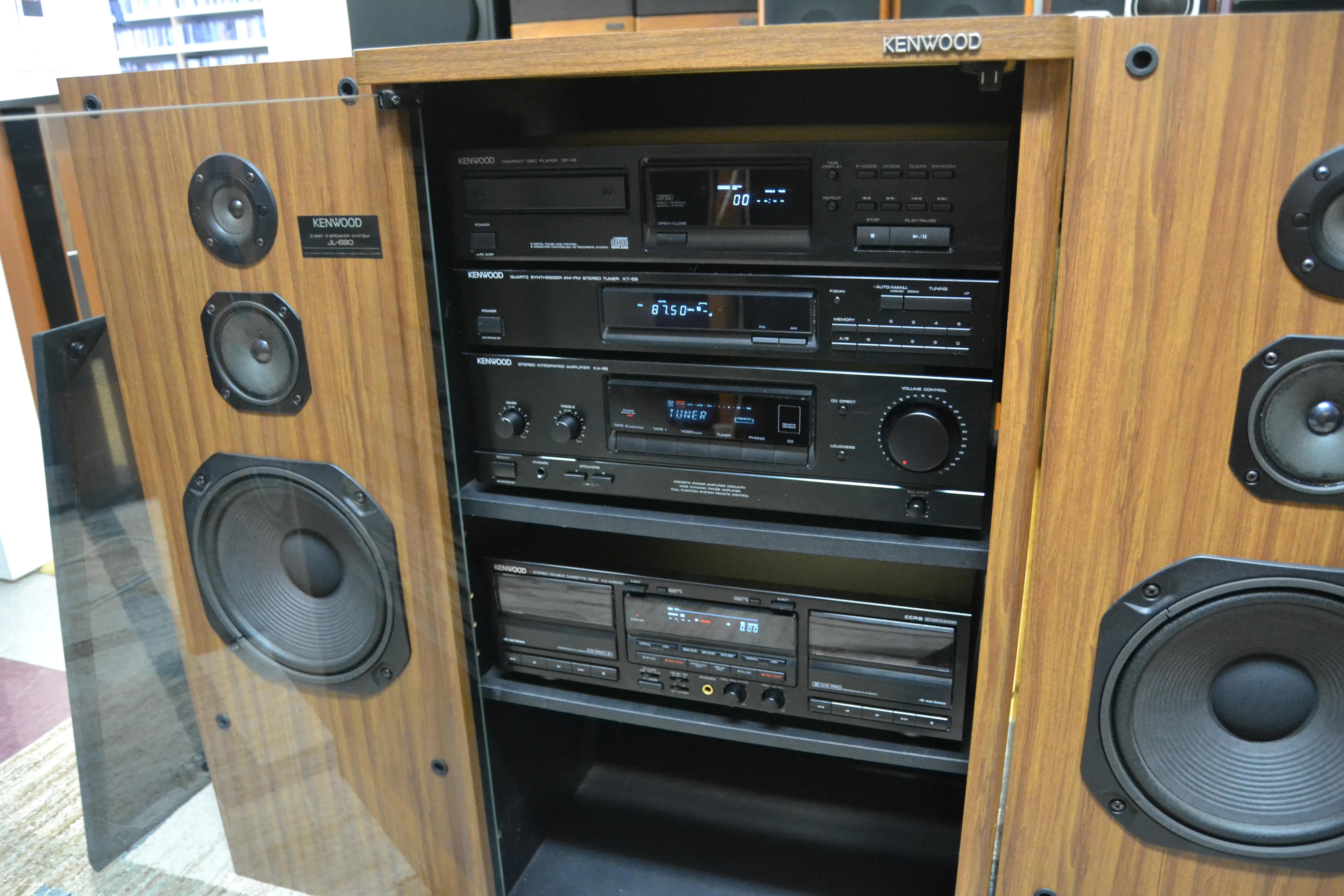 Kenwood Complete Audio Rack - 1989 - Manuals - Image 2
