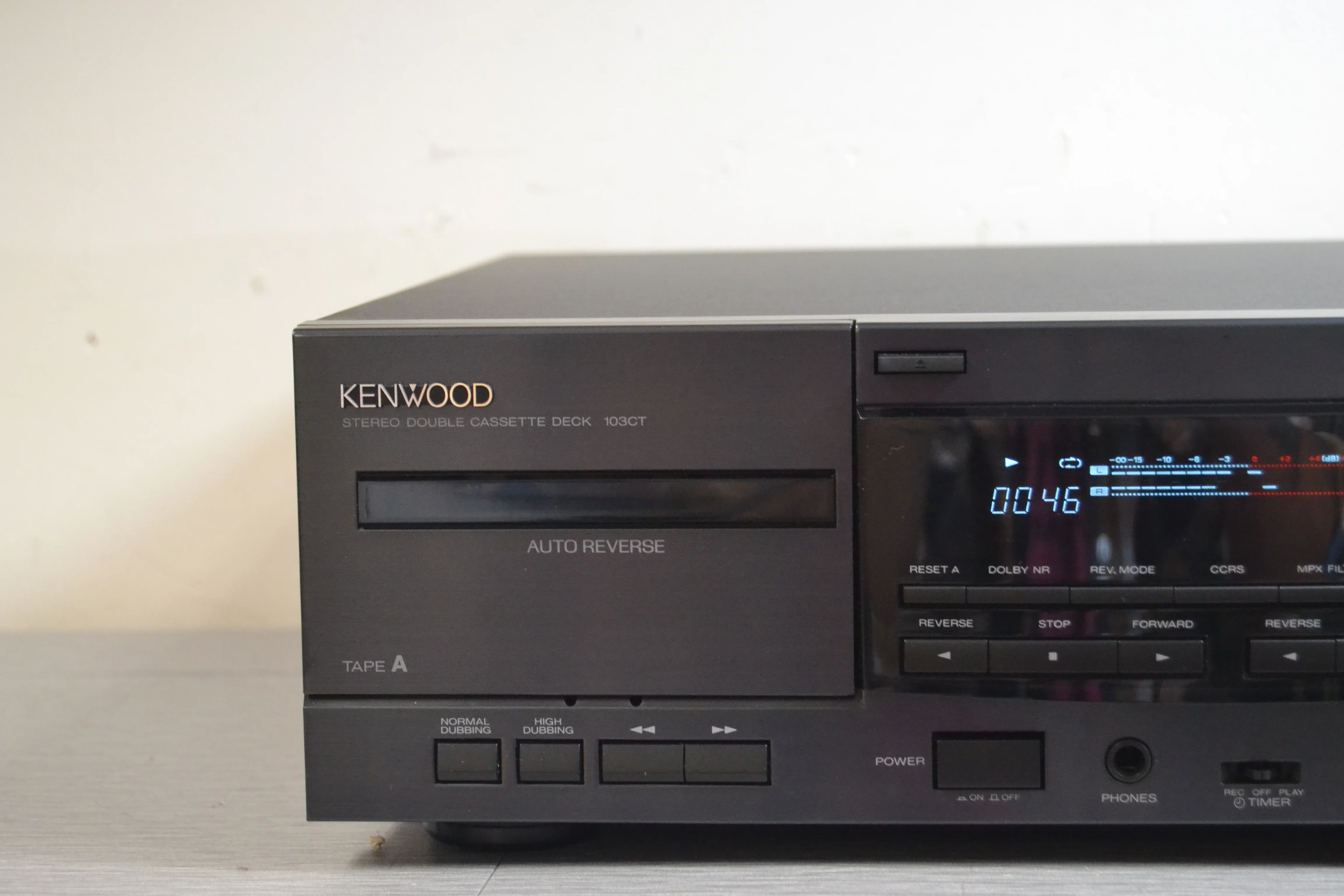 Kenwood 103CT Double Cassette Deck * Original Box - Image 2