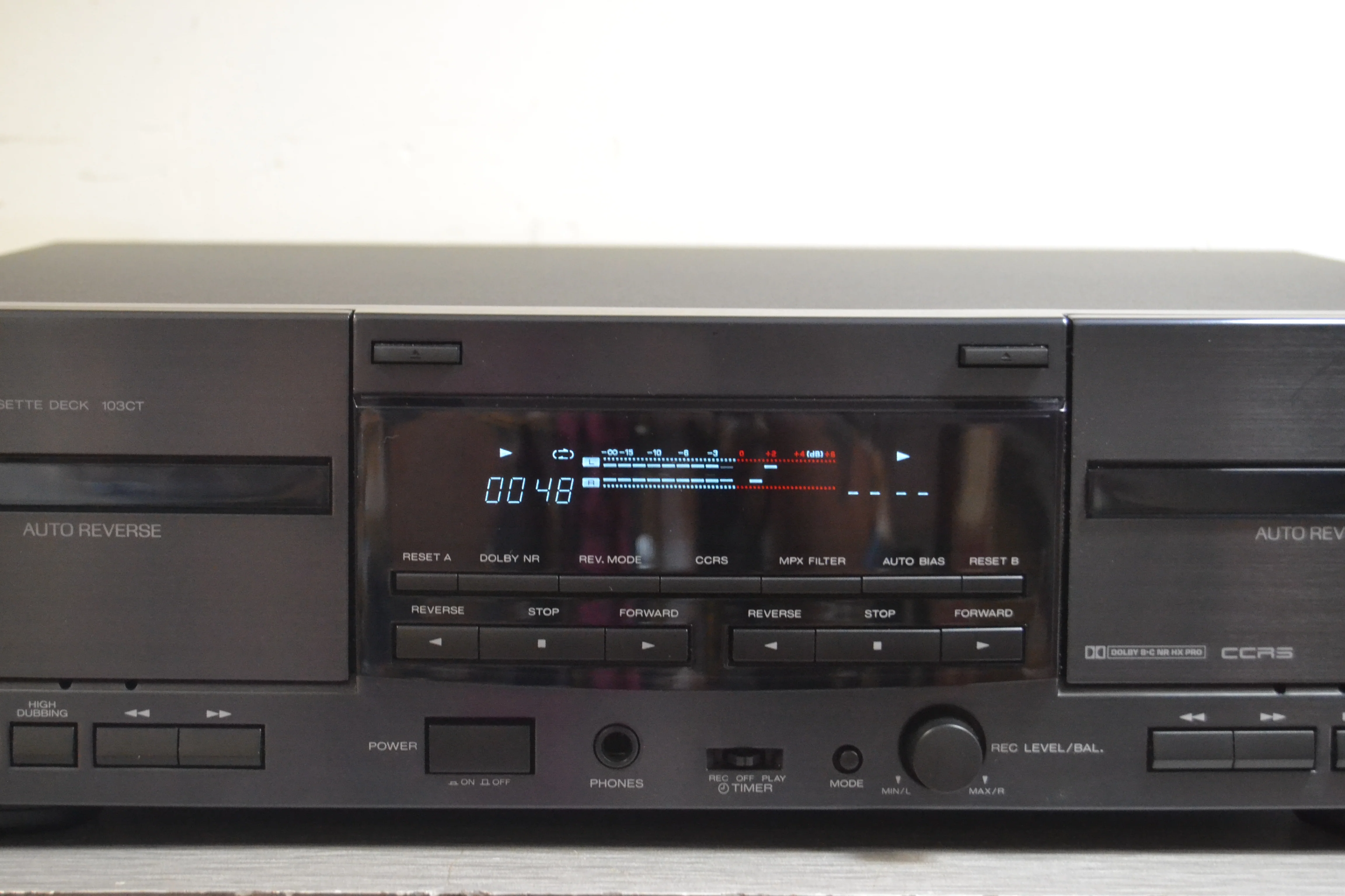 Kenwood 103CT Double Cassette Deck * Original Box - Image 3