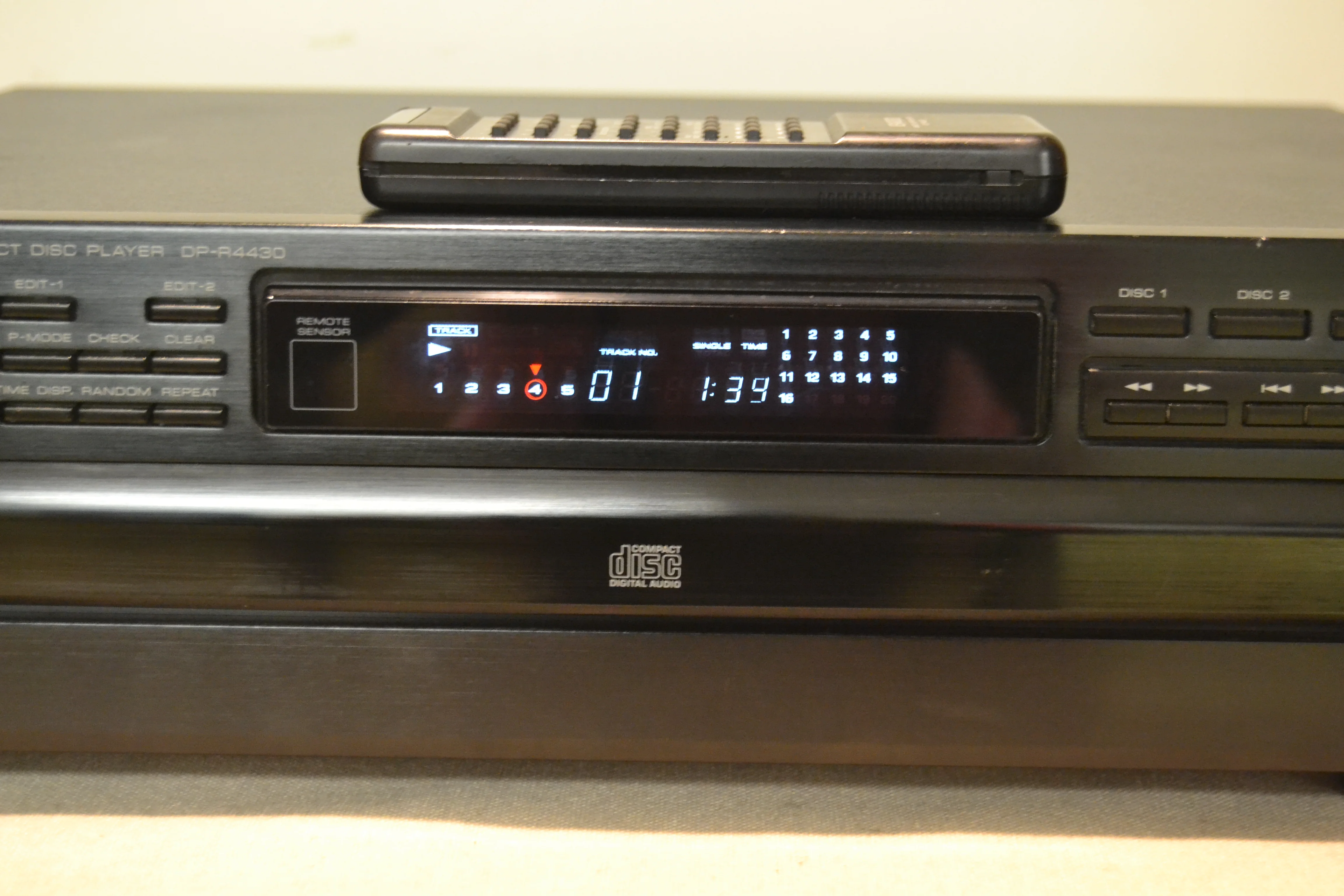 Kenwood DP-R4430 5-Disc Carousel CD Changer (1991) * Remote - Image 3