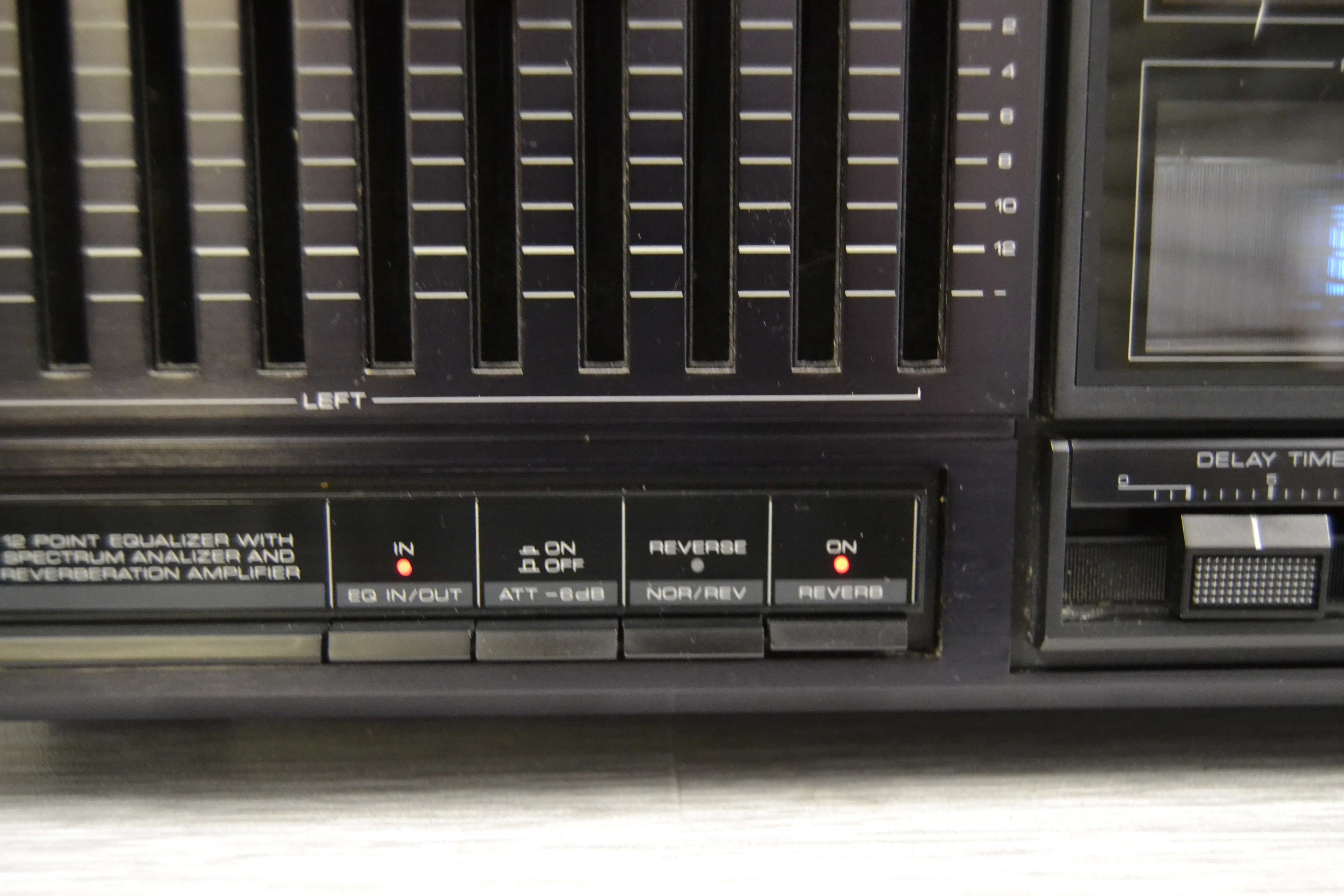 Kenwood GE-1100 Graphic Equalizer and Reverb - Image 7