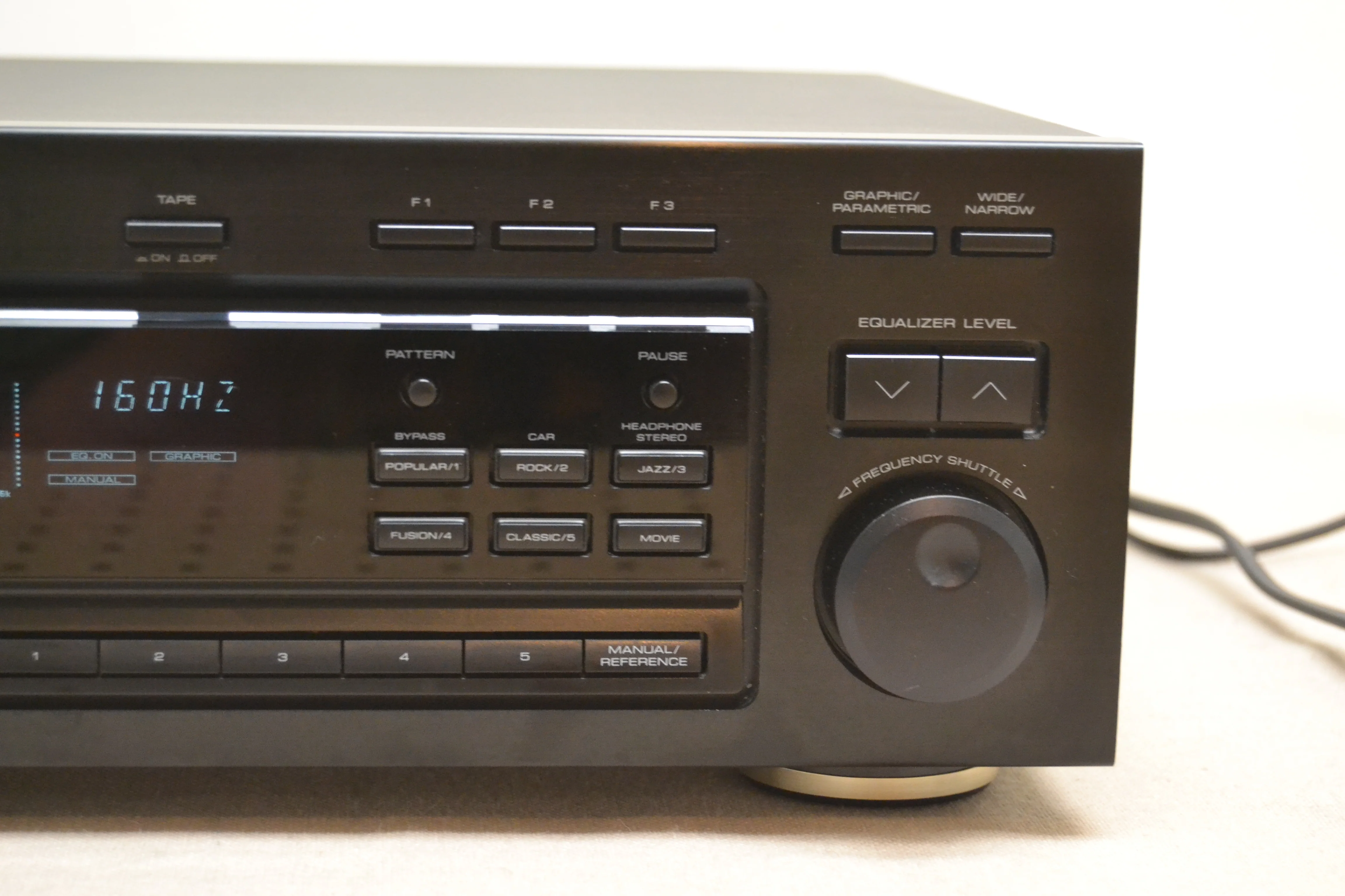 Kenwood GE-7030 Graphic and Parametric Equalizer * Spectrum Analyzer - Image 4