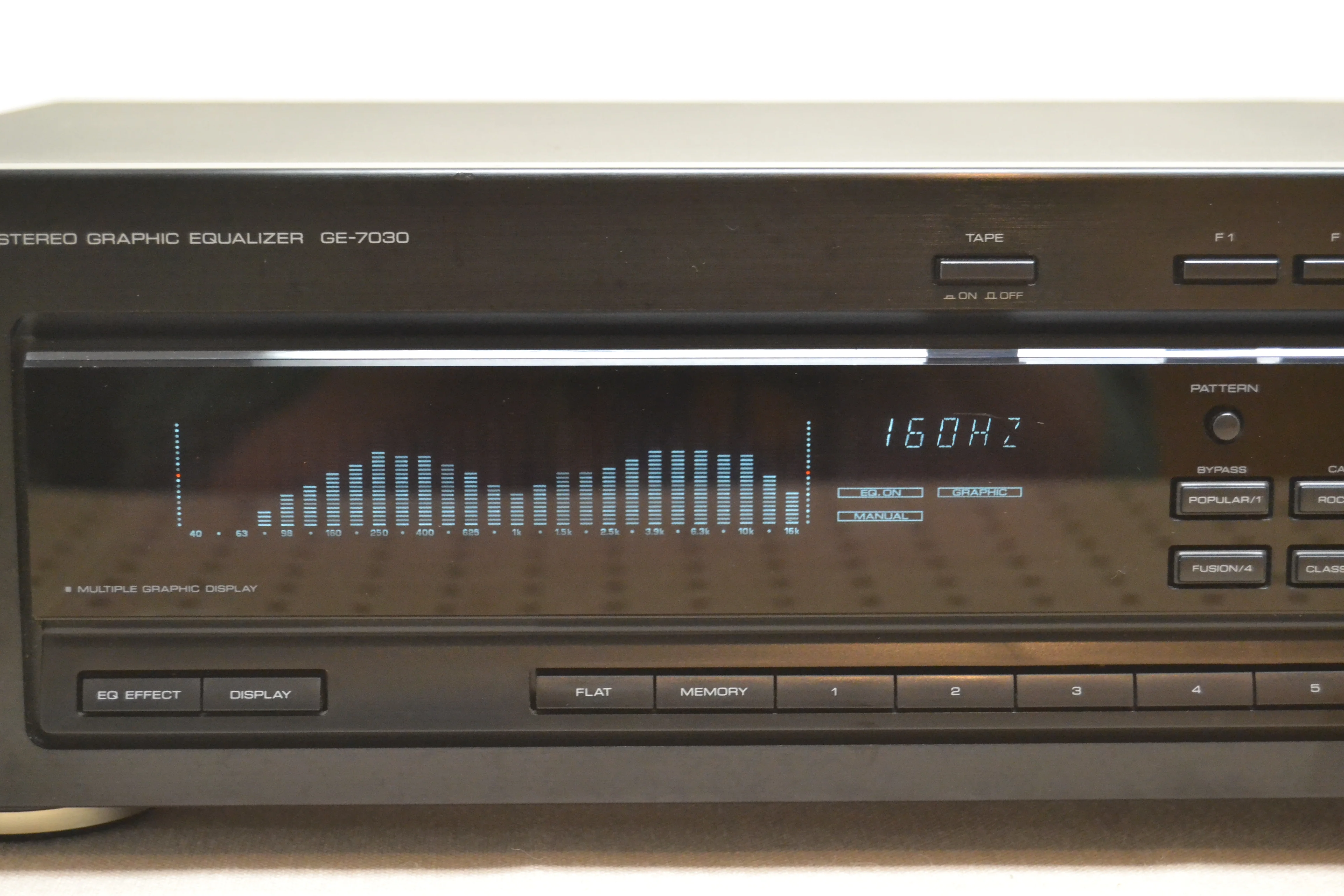 Kenwood GE-7030 Graphic and Parametric Equalizer * Spectrum Analyzer - Image 7