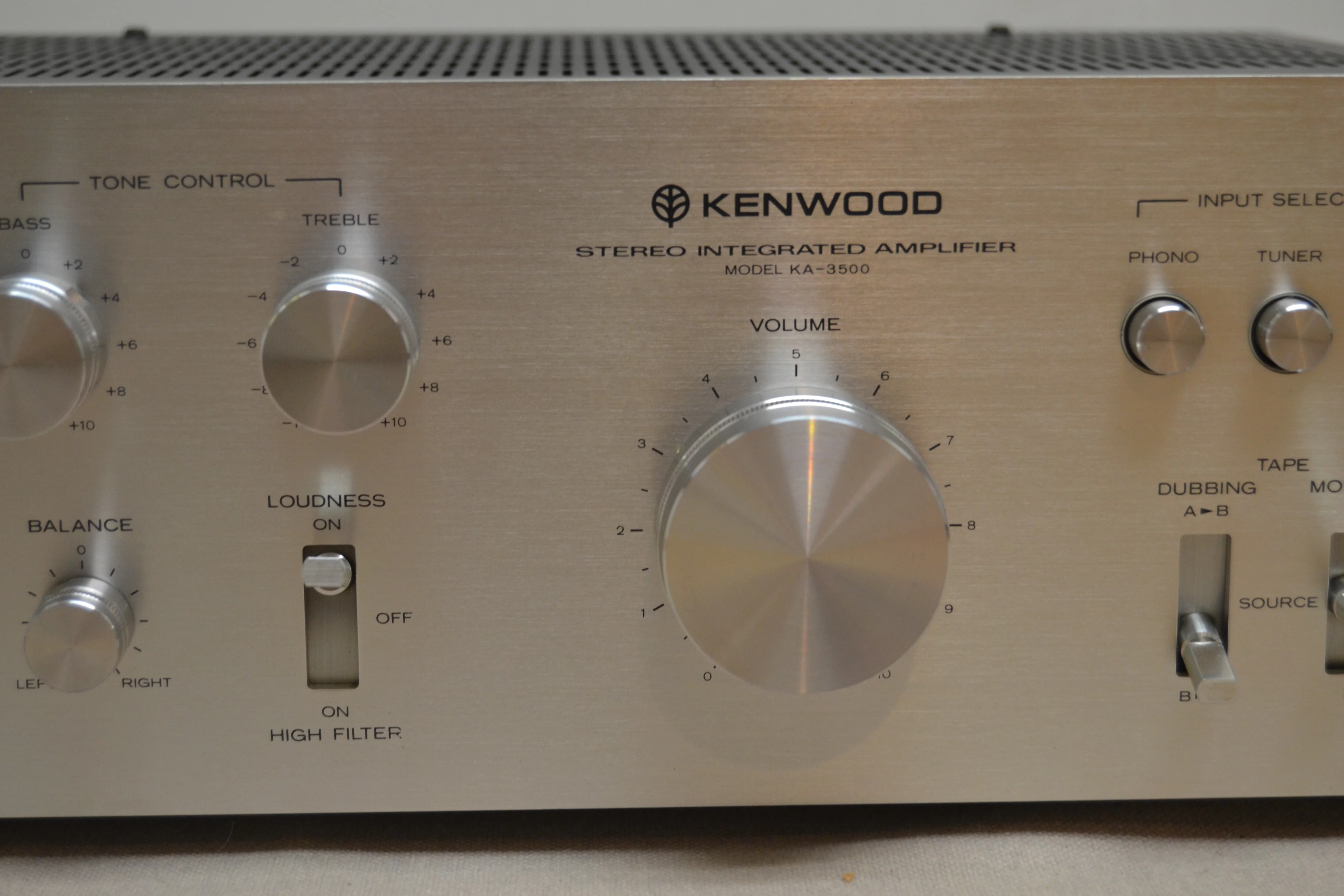 Kenwood KA-3500 Stereo Integrated Amplifier * 40W RMS * 1976 - Image 3