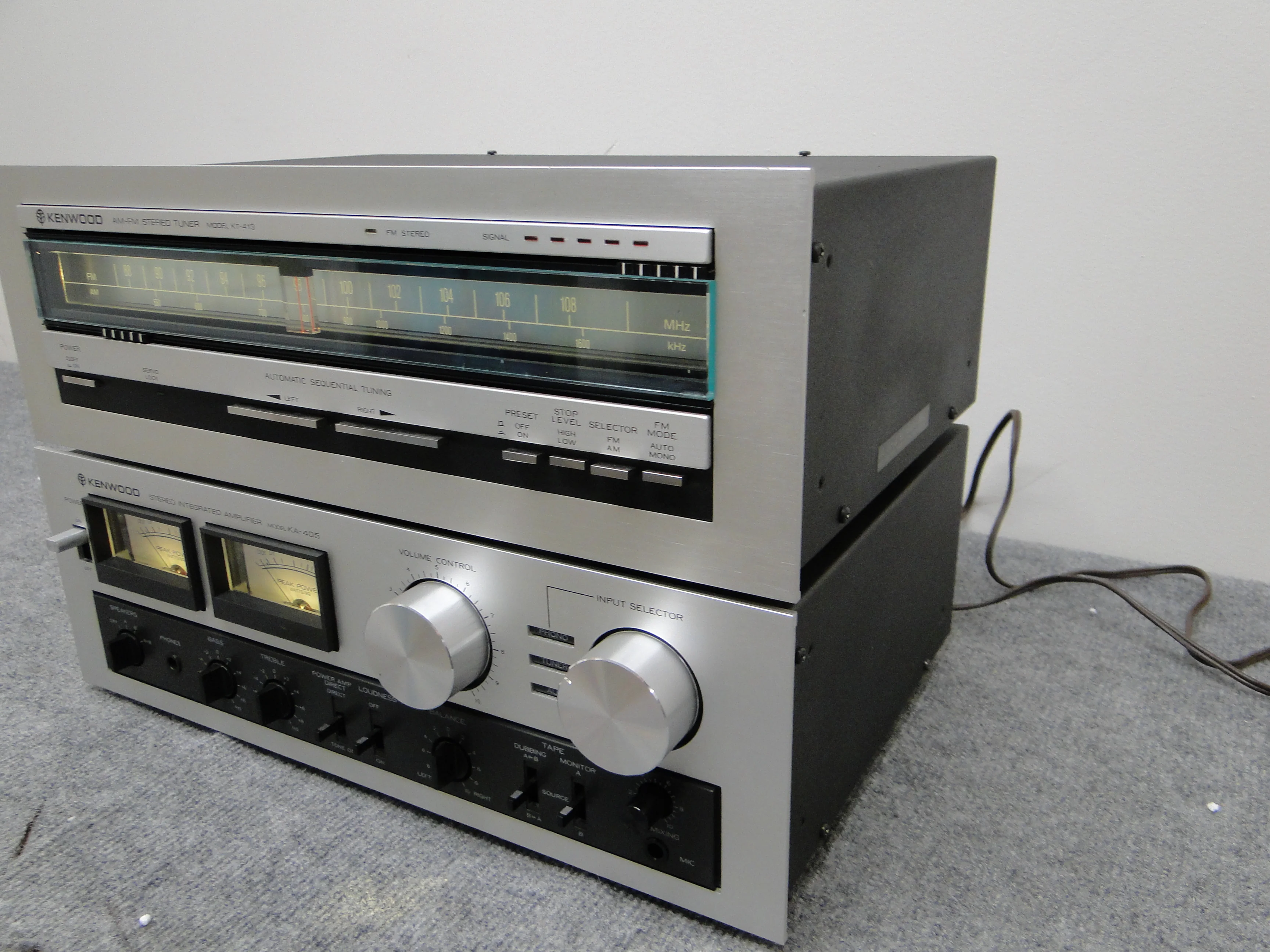 Kenwood KA-405 Integrated Amp & KT-413 Tuner - Image 13