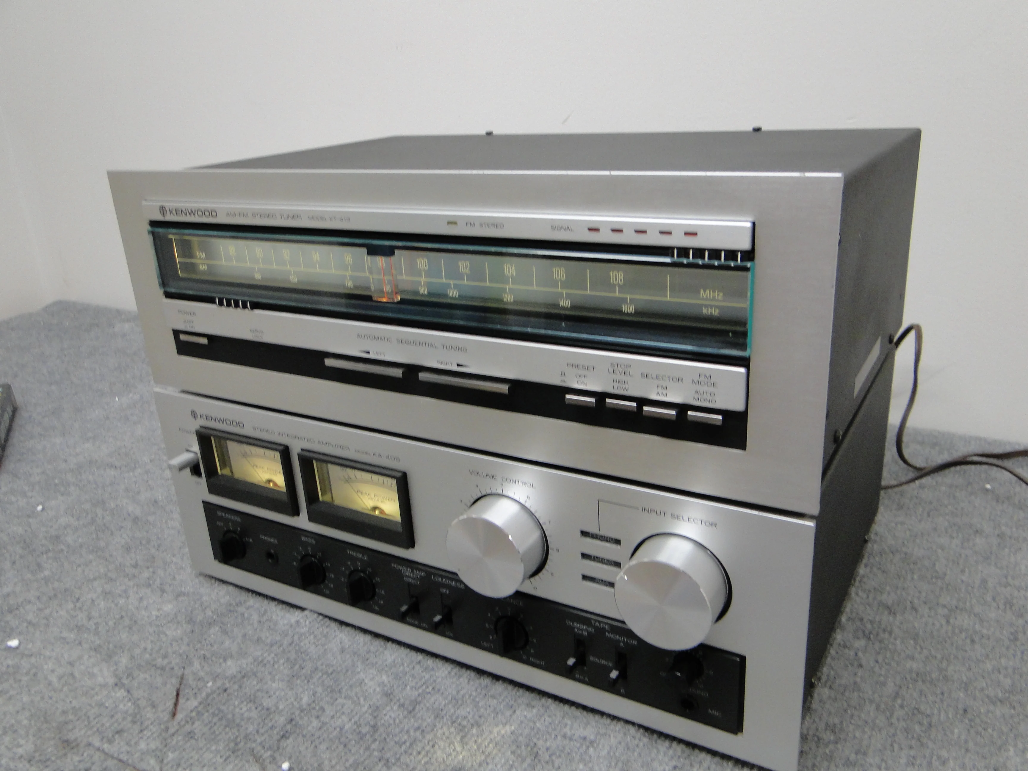 Kenwood KA-405 Integrated Amp & KT-413 Tuner - Image 15