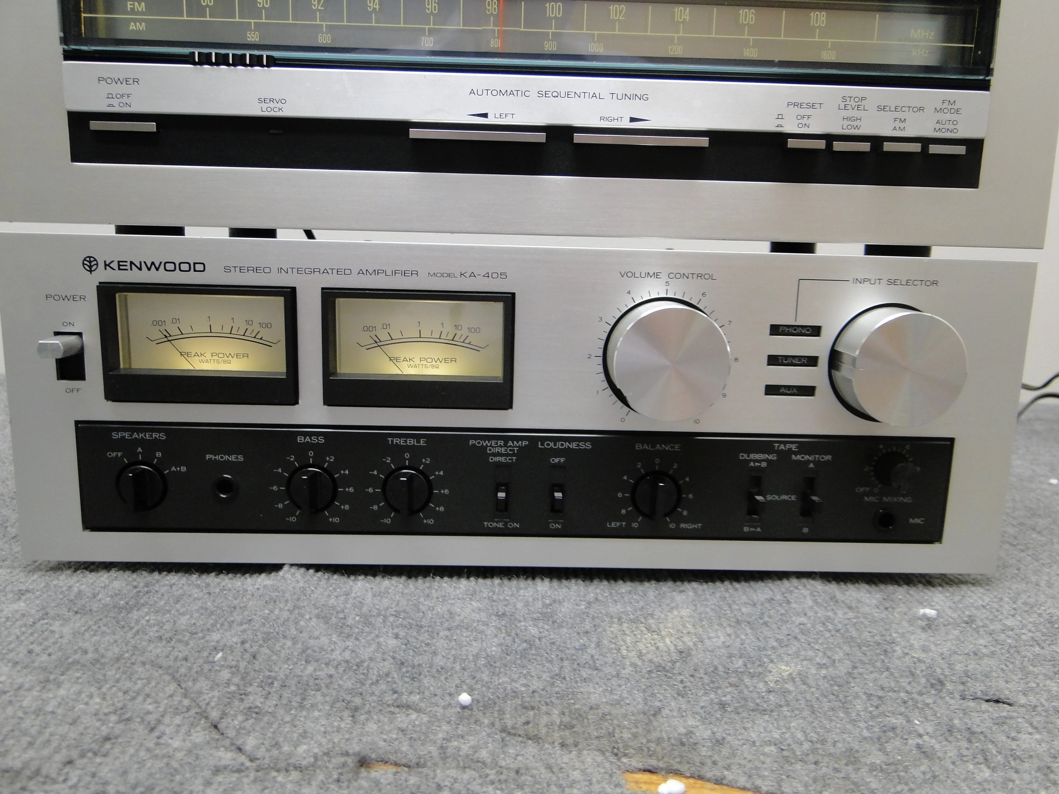 Kenwood KA-405 Integrated Amp & KT-413 Tuner - Image 6