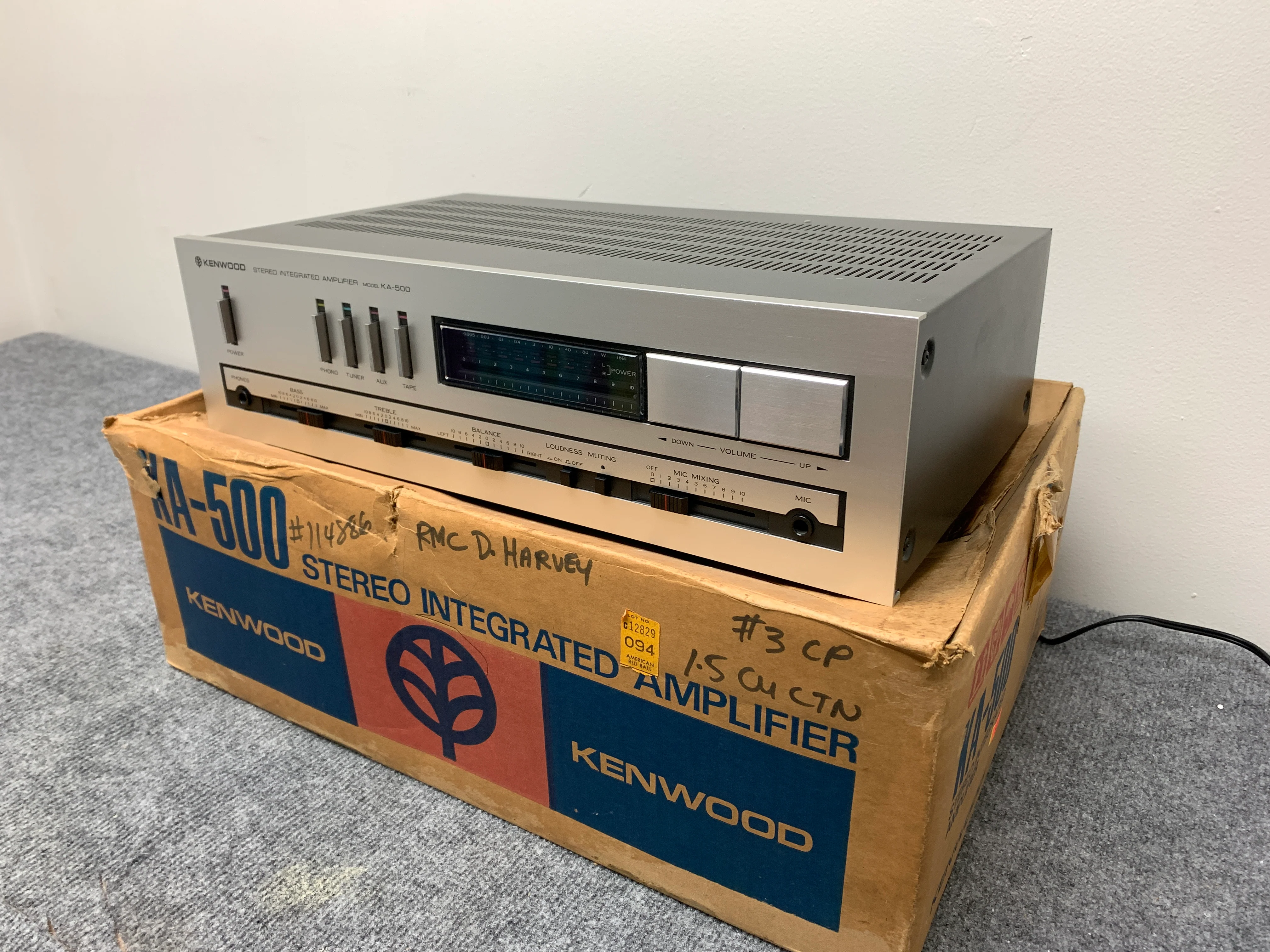 Kenwood KA-500 Stereo Integrated Amplifier - Image 5