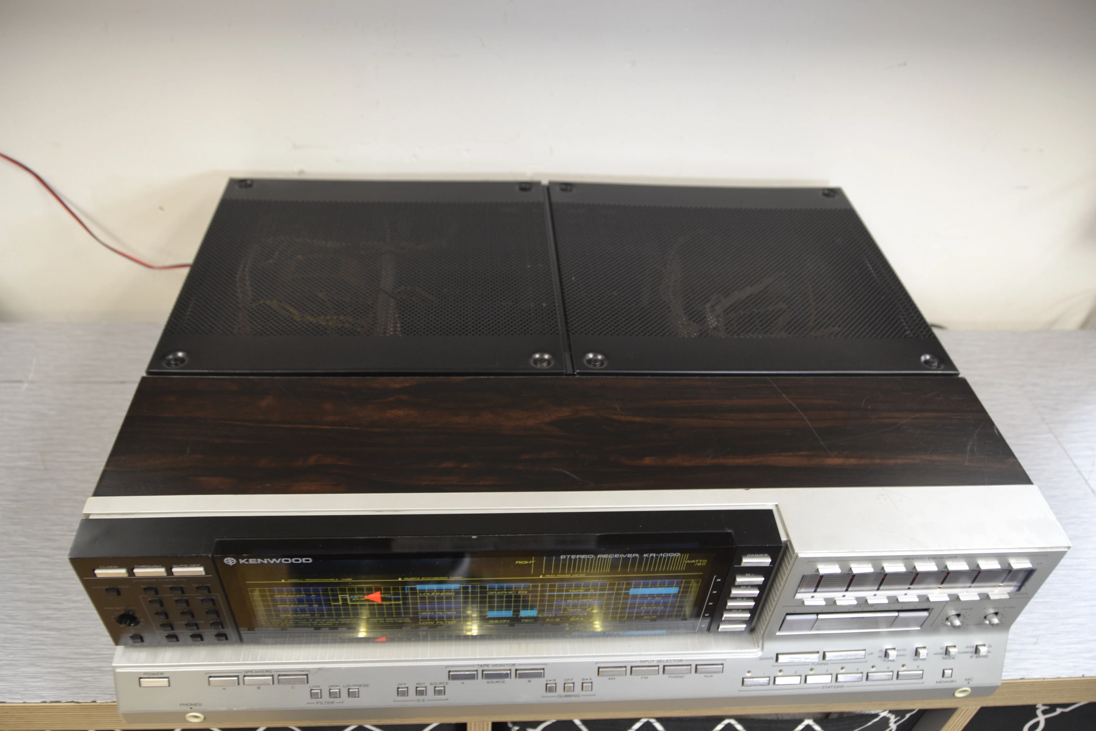 Kenwood KR-1000 Galaxy Commander Stereo Monster Receiver * 120W RMS * 1984 - Image 5