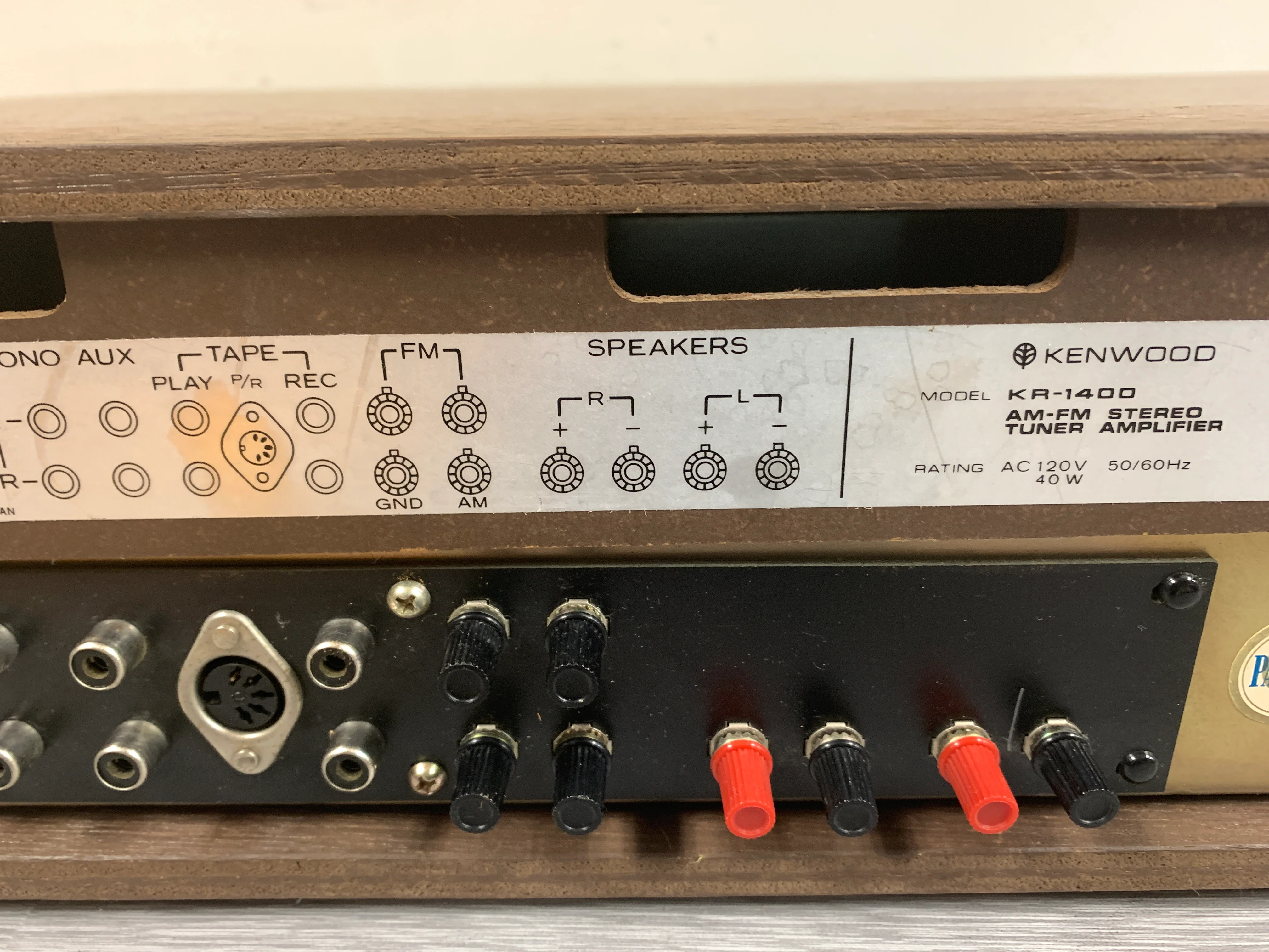Kenwood KR-1400 Stereo Receiver * 10W RMS * 1974 - Image 11