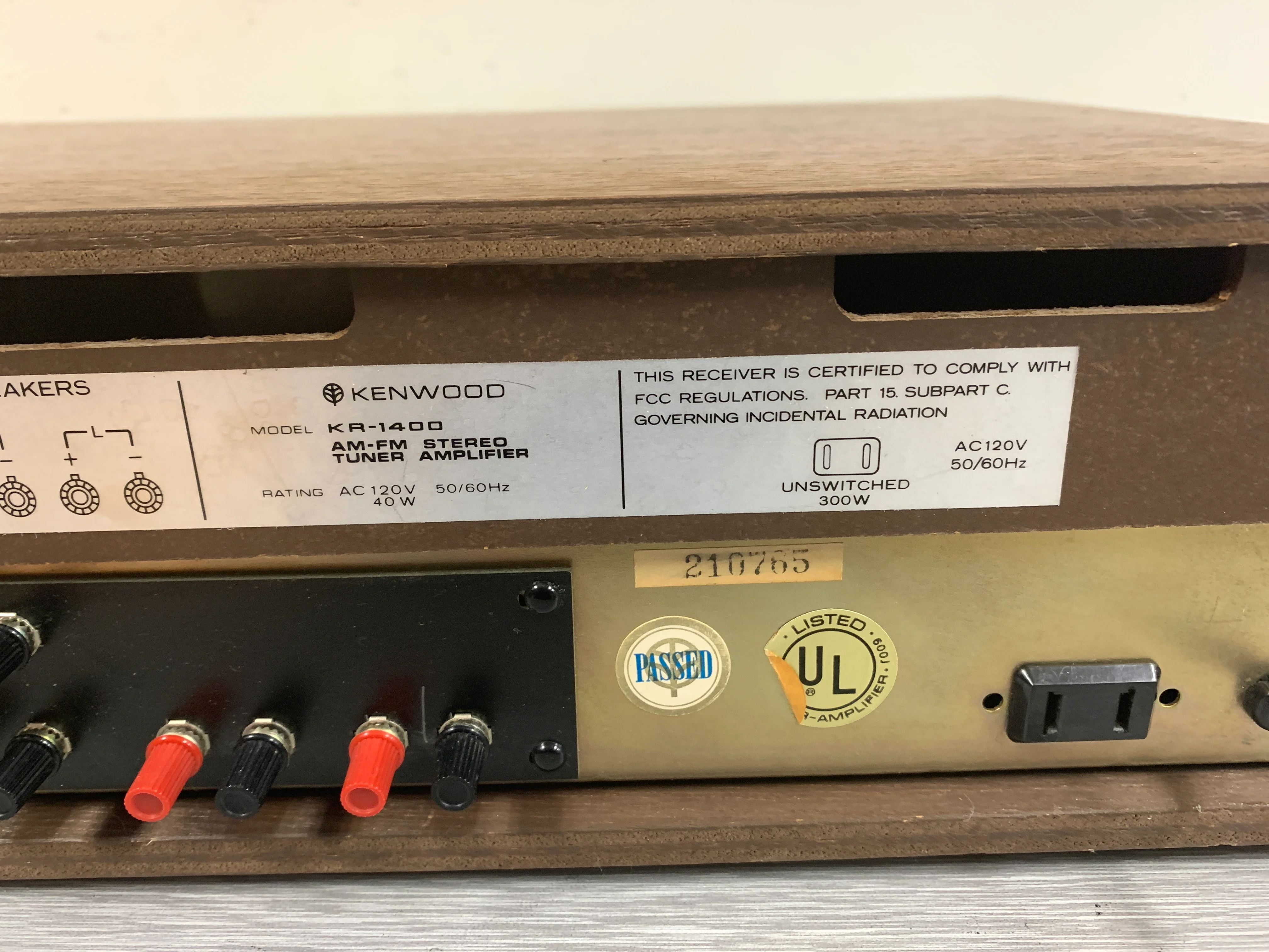 Kenwood KR-1400 Stereo Receiver * 10W RMS * 1974 - Image 12