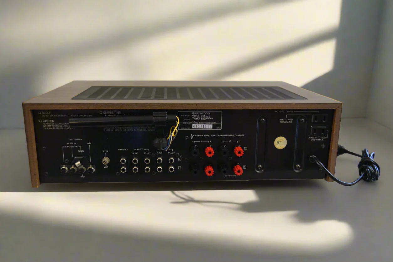 Kenwood KR-4010 Stereo Receiver - 35W RMS - 1979 - Image 11