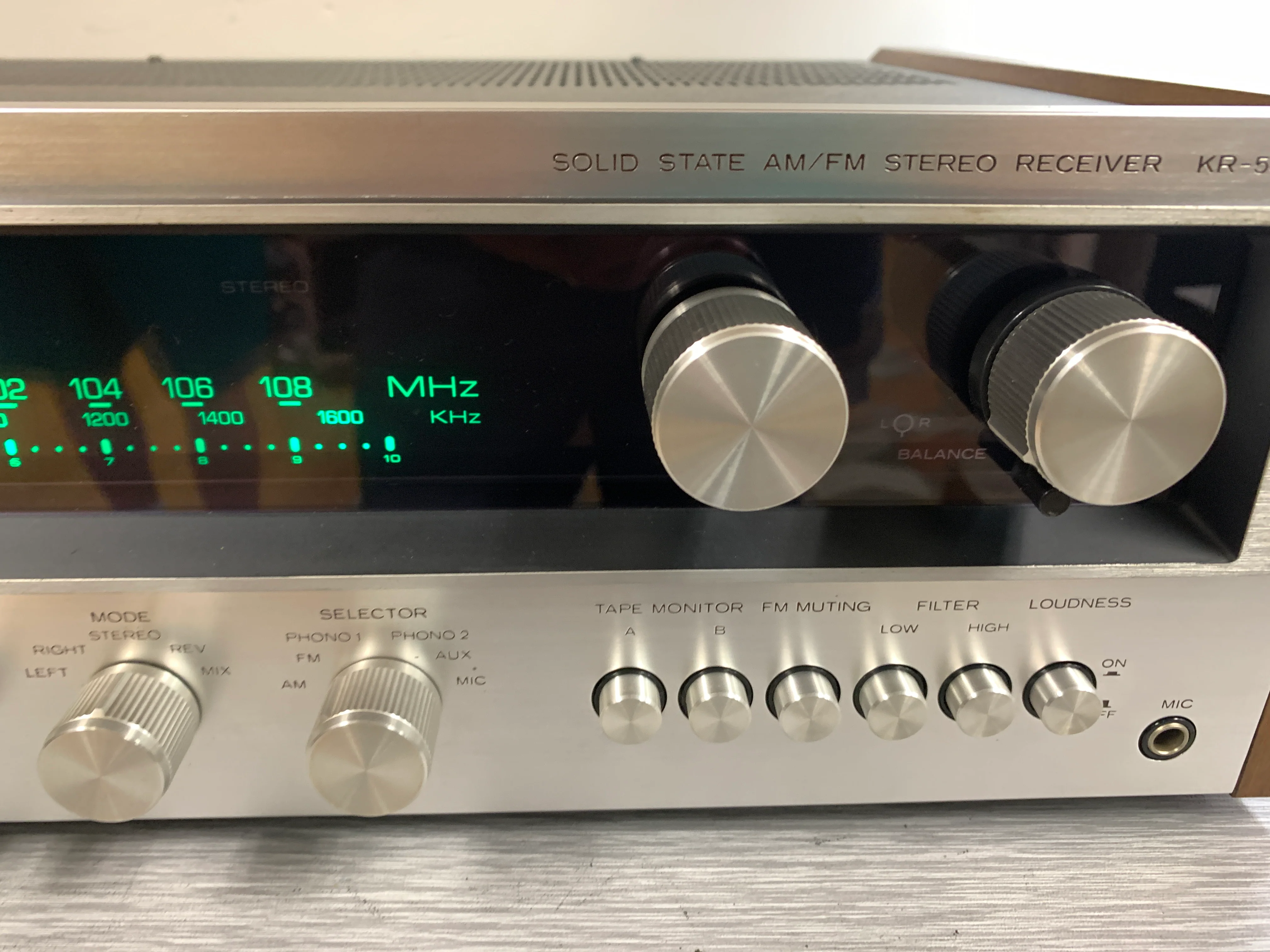 Kenwood KR-5400 Stereo Receiver * 35W RMS * 1974 - Image 4