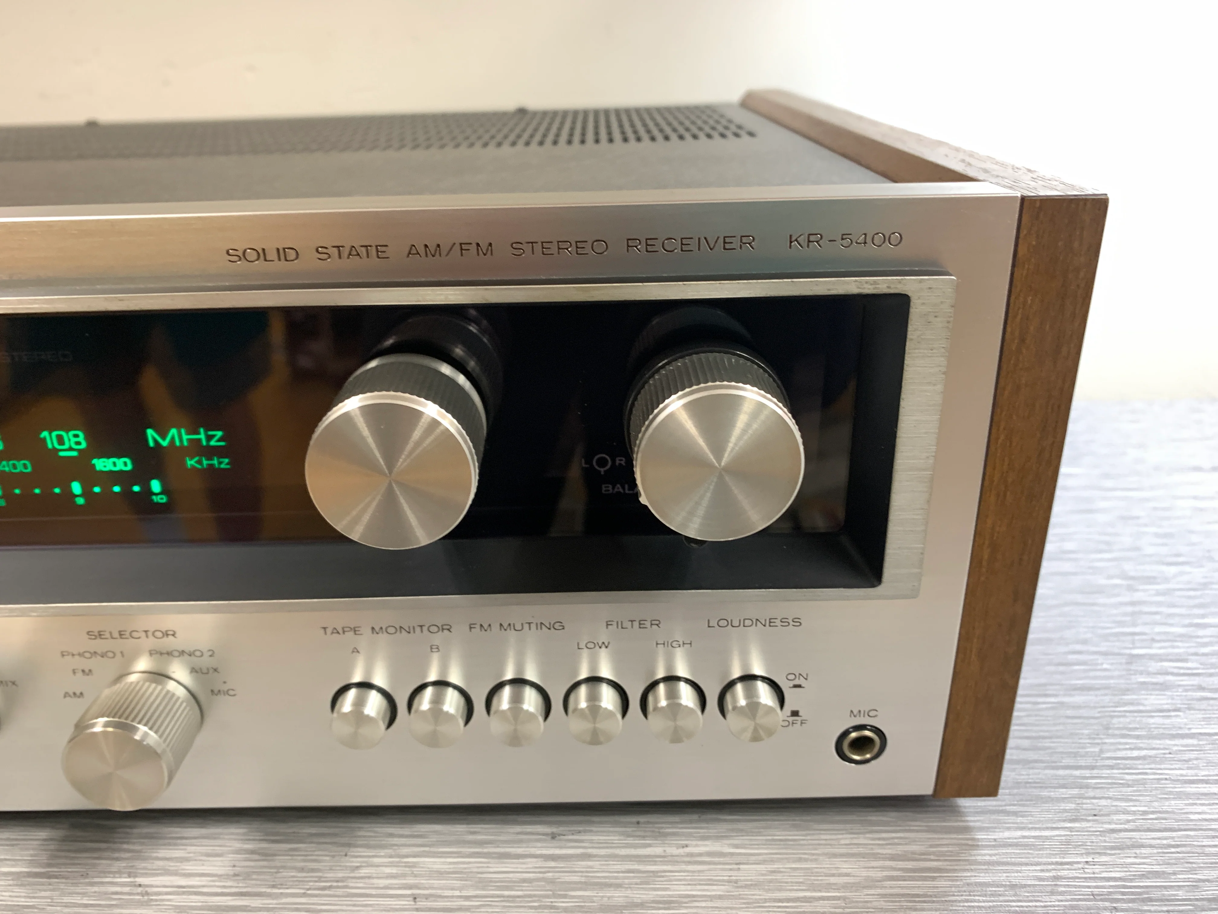 Kenwood KR-5400 Stereo Receiver * 35W RMS * 1974 - Image 5