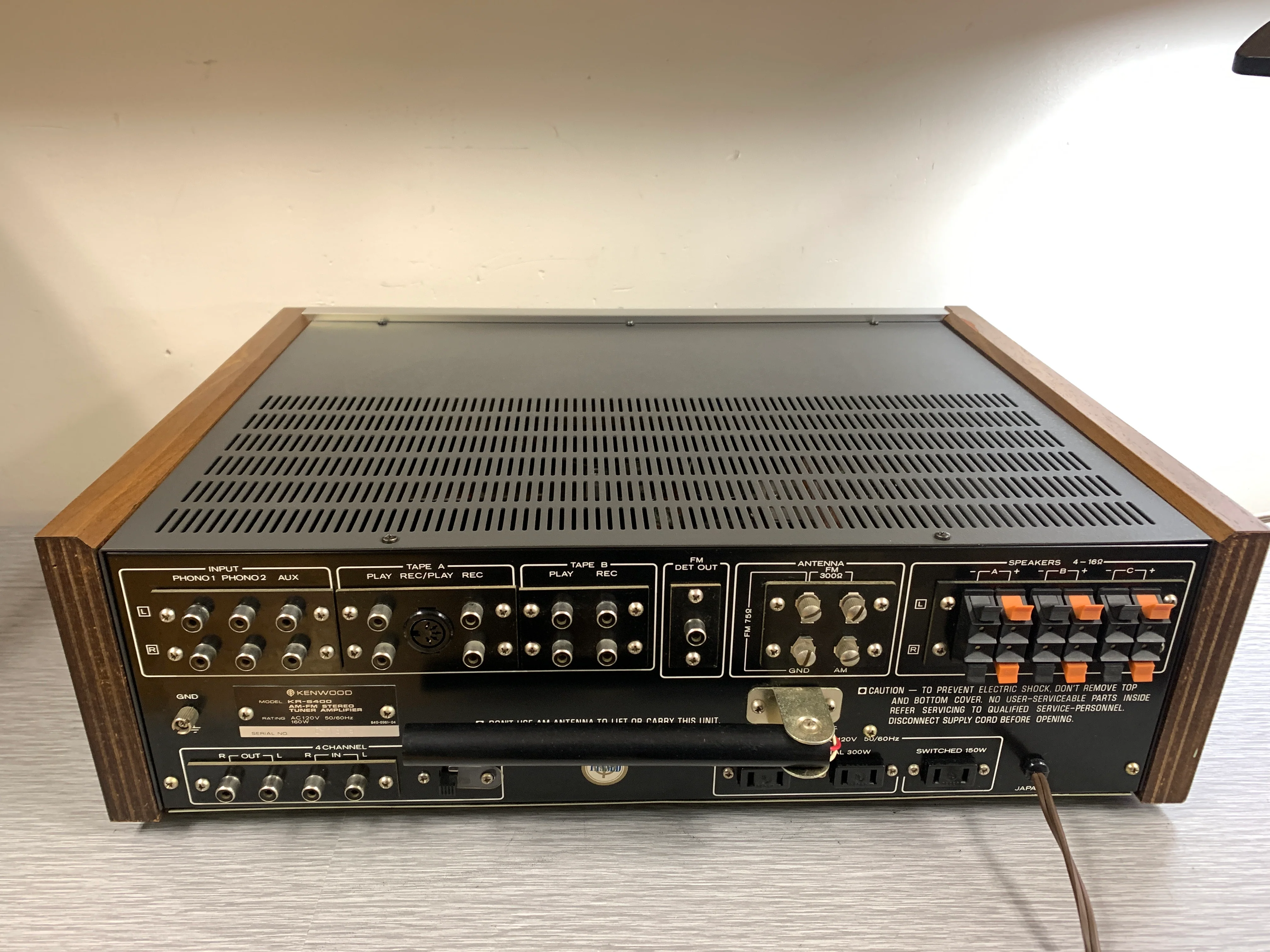 Kenwood KR-5400 Stereo Receiver * 35W RMS * 1974 - Image 9