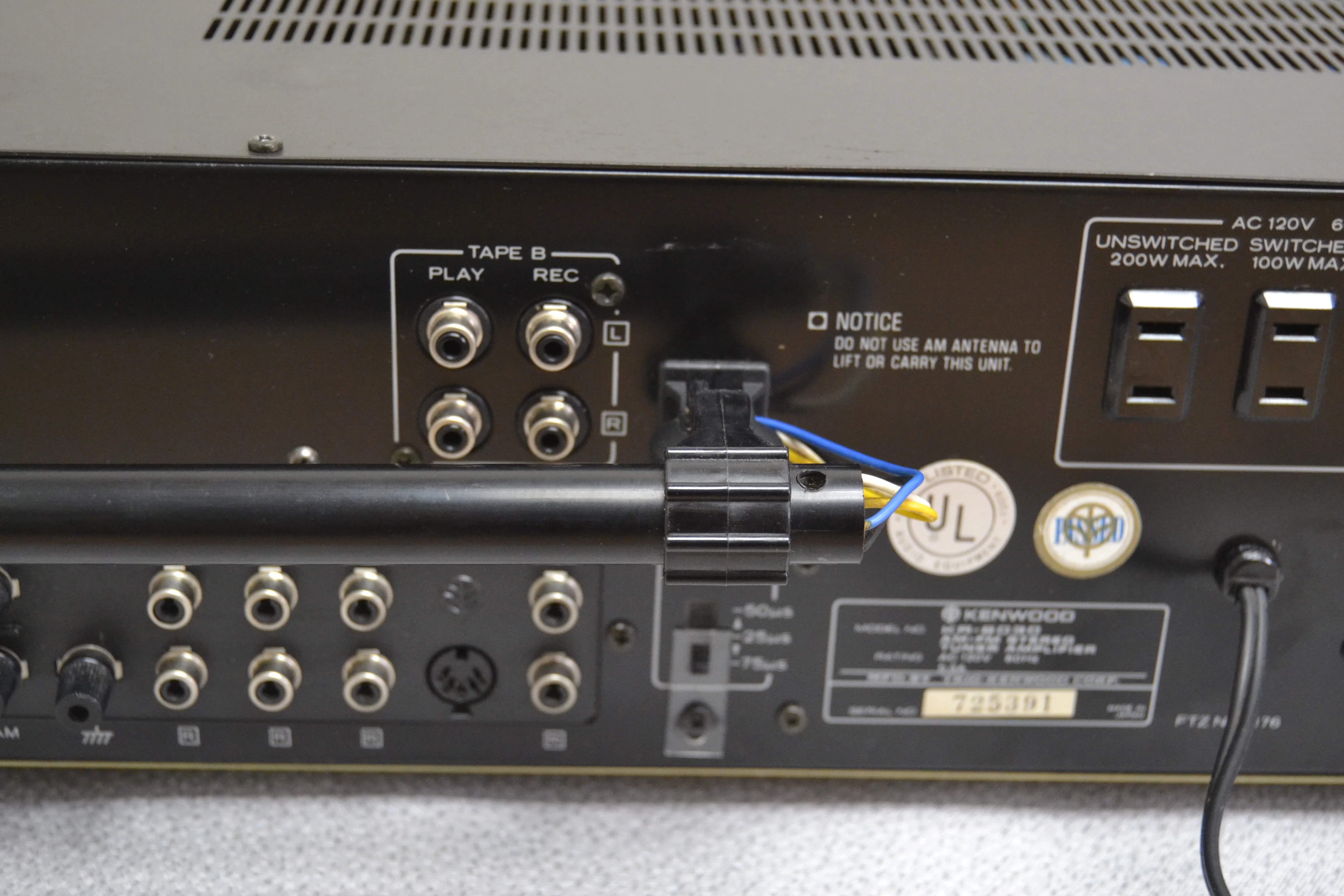 Kenwood KR-6030 AM/FM Stereo Receiver (1978-80) * 80W RMS - Image 12