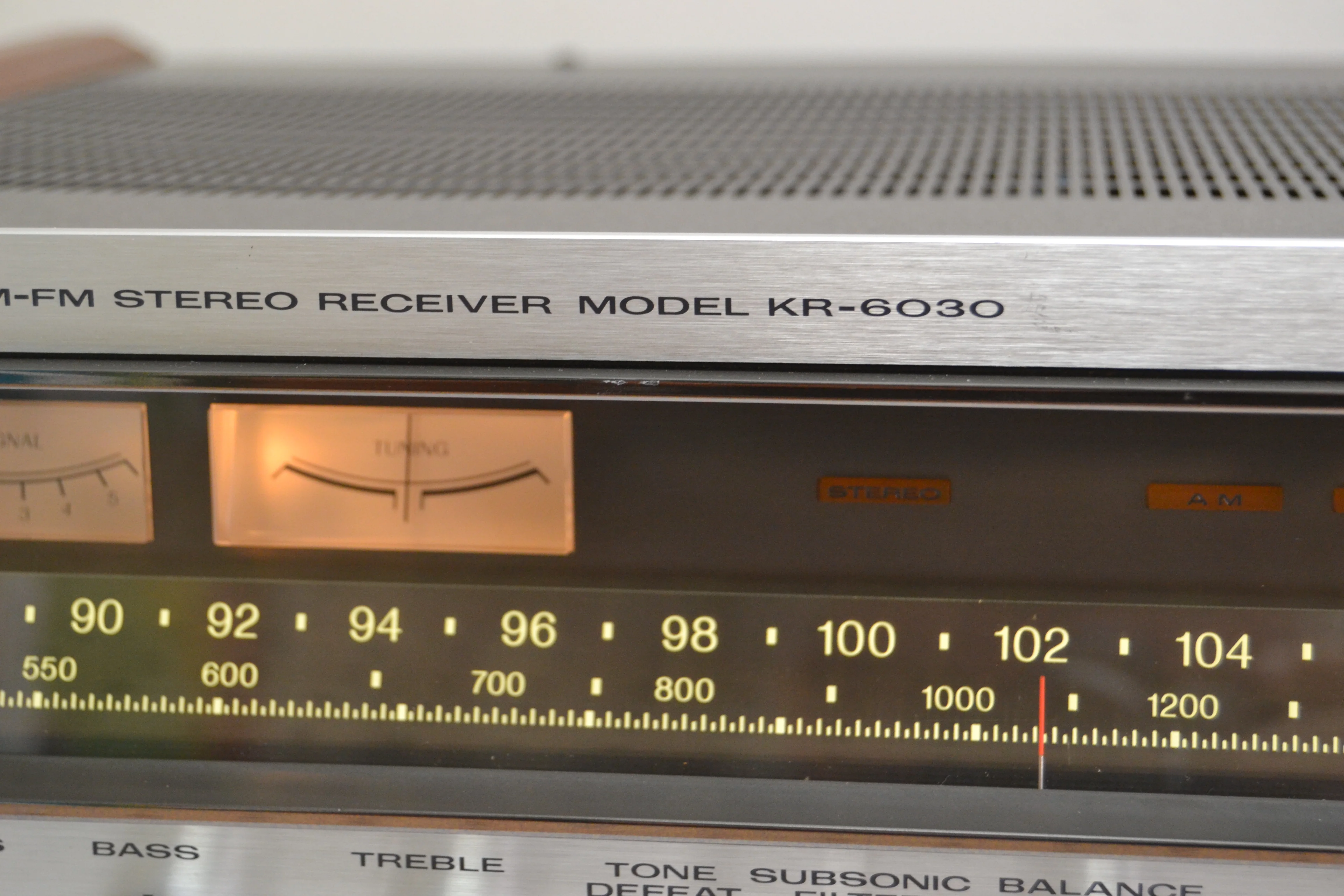 Kenwood KR-6030 AM/FM Stereo Receiver (1978-80) * 80W RMS - Image 6