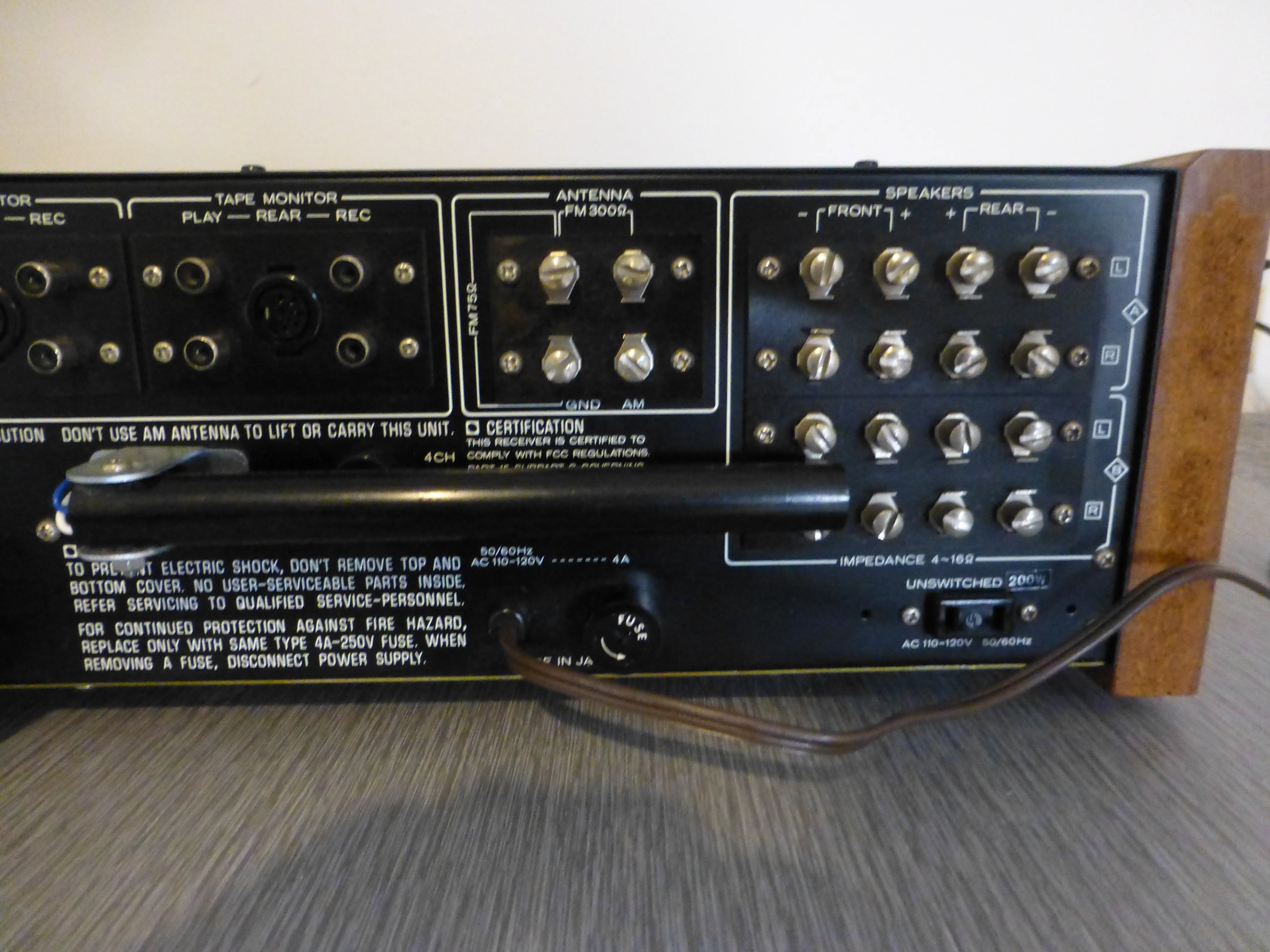 Kenwood KR-6340 Stereo & Quad Receiver * 1973 * 40W RMS - Image 11