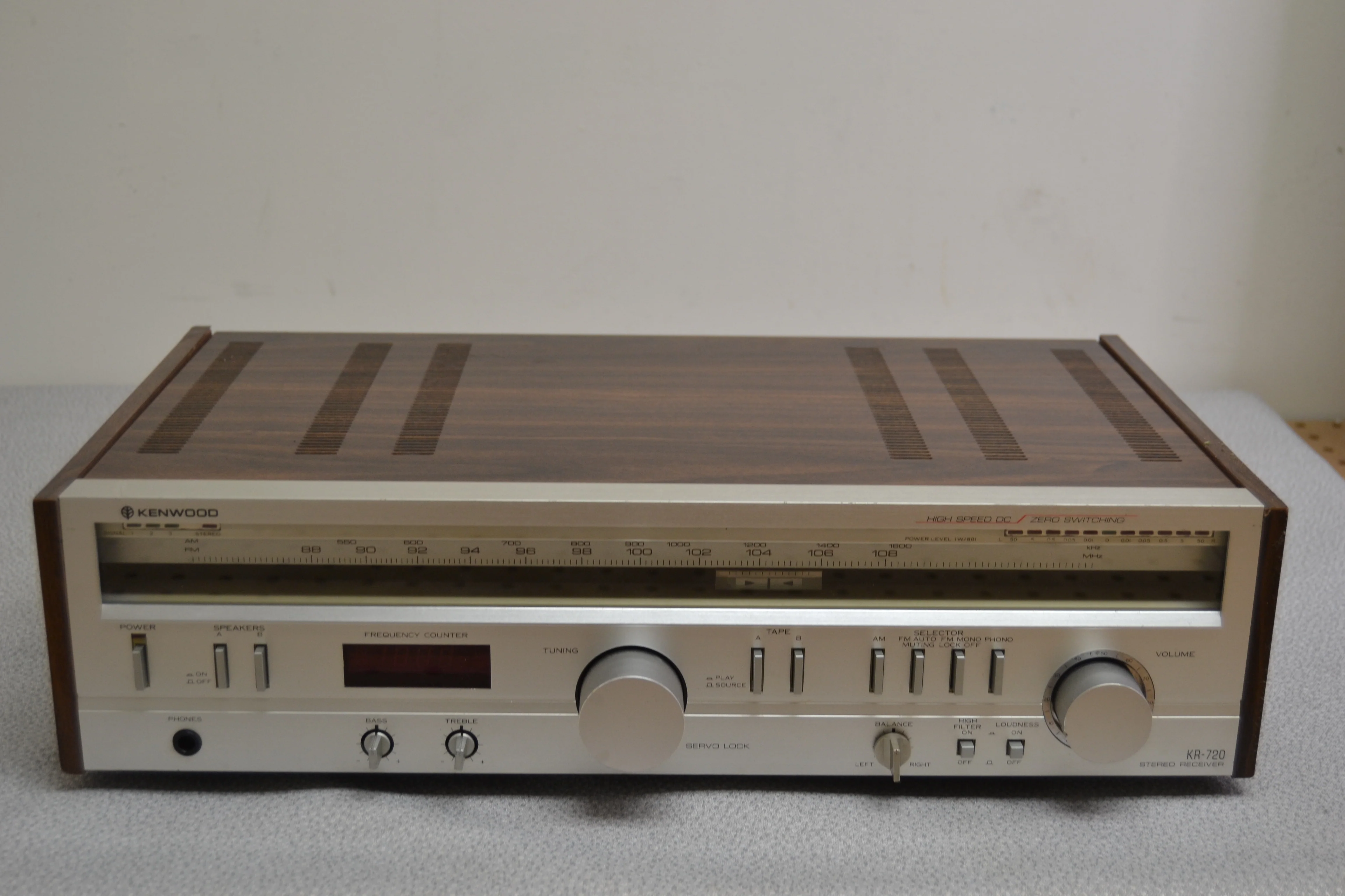 Kenwood KR-720 Stereo Receiver * 40W RMS * 1980 - Image 2
