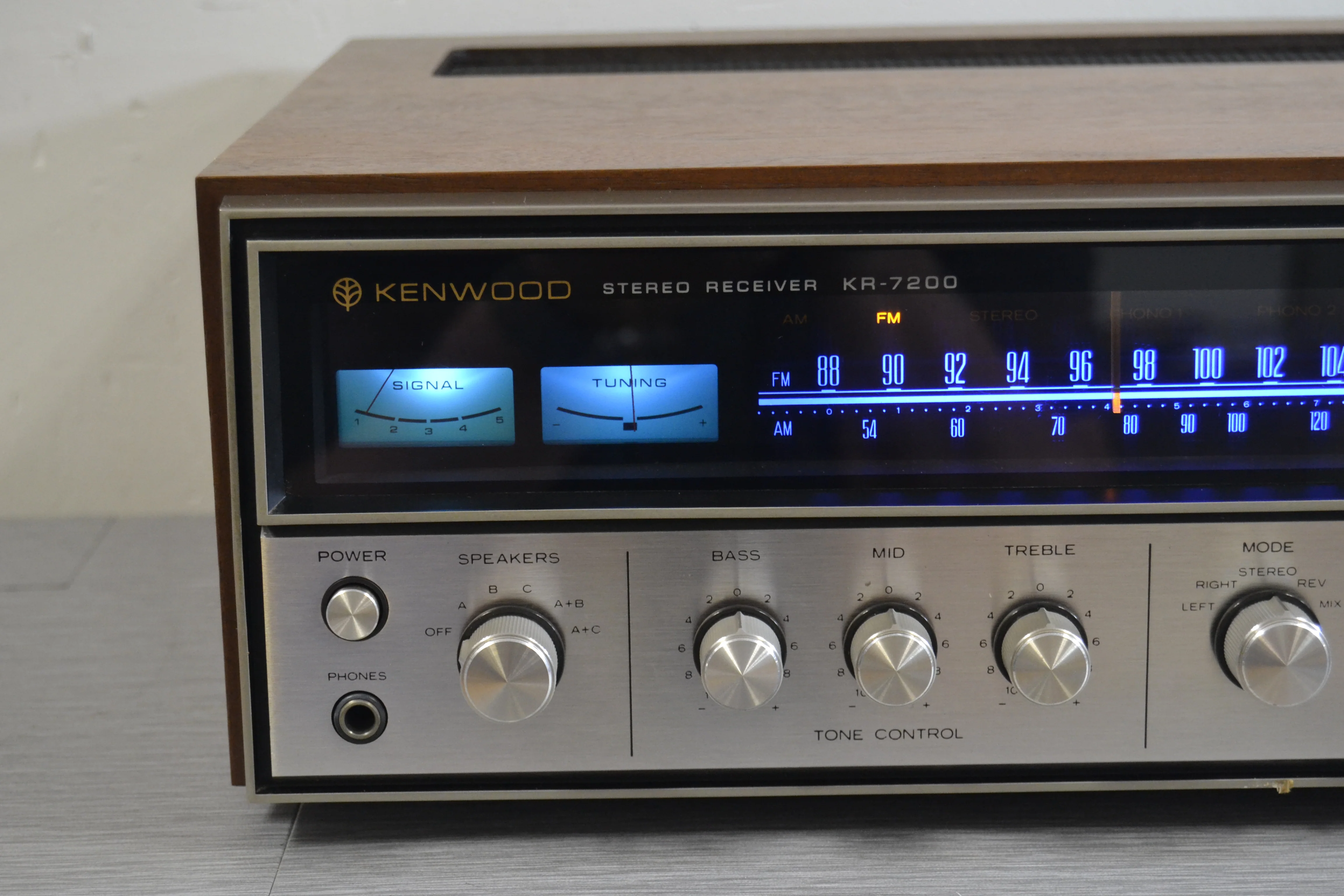 Kenwood KR-7200 Stereo Receiver * 55W RMS * 1973 - Image 2