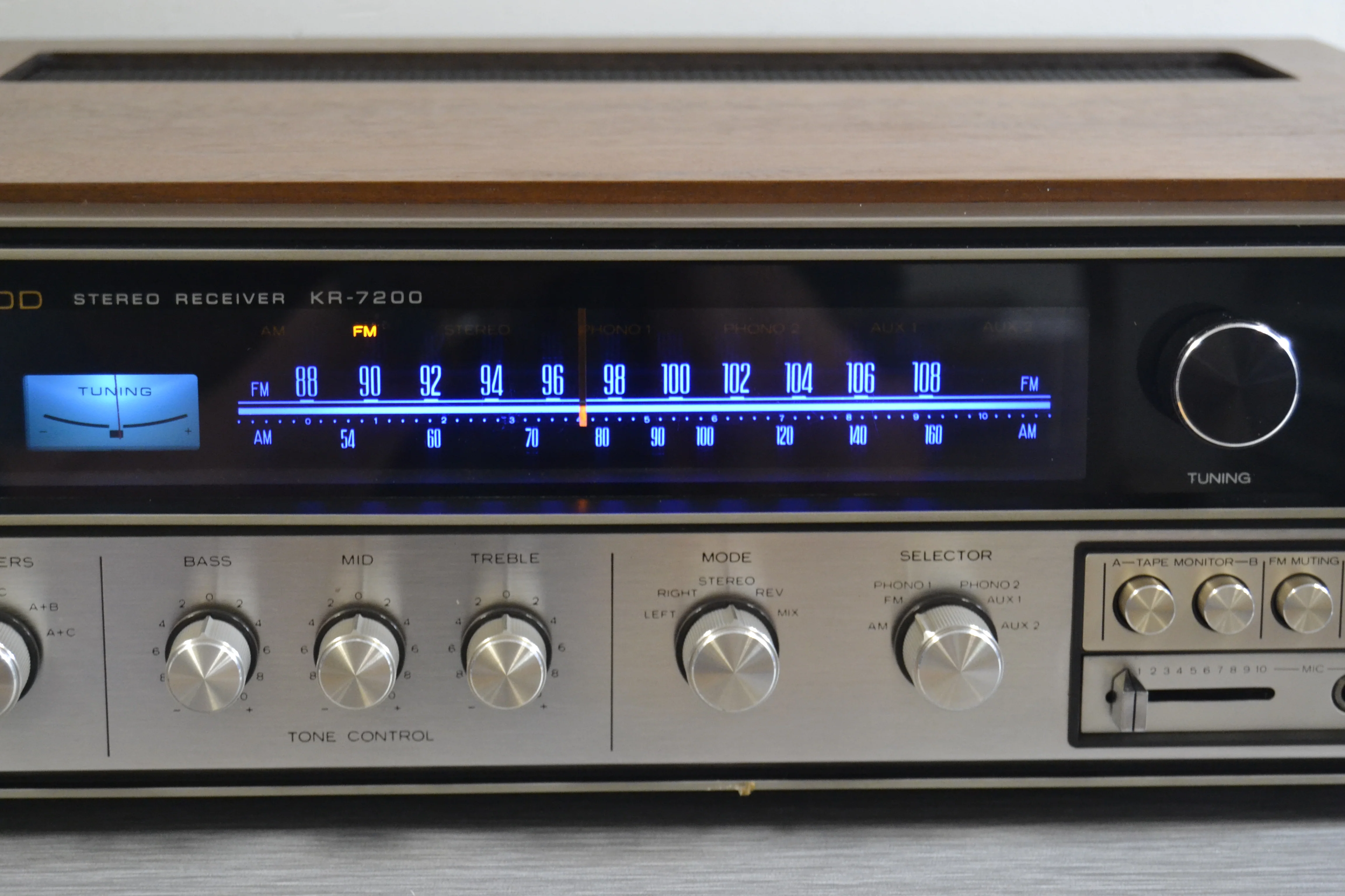 Kenwood KR-7200 Stereo Receiver * 55W RMS * 1973 - Image 3