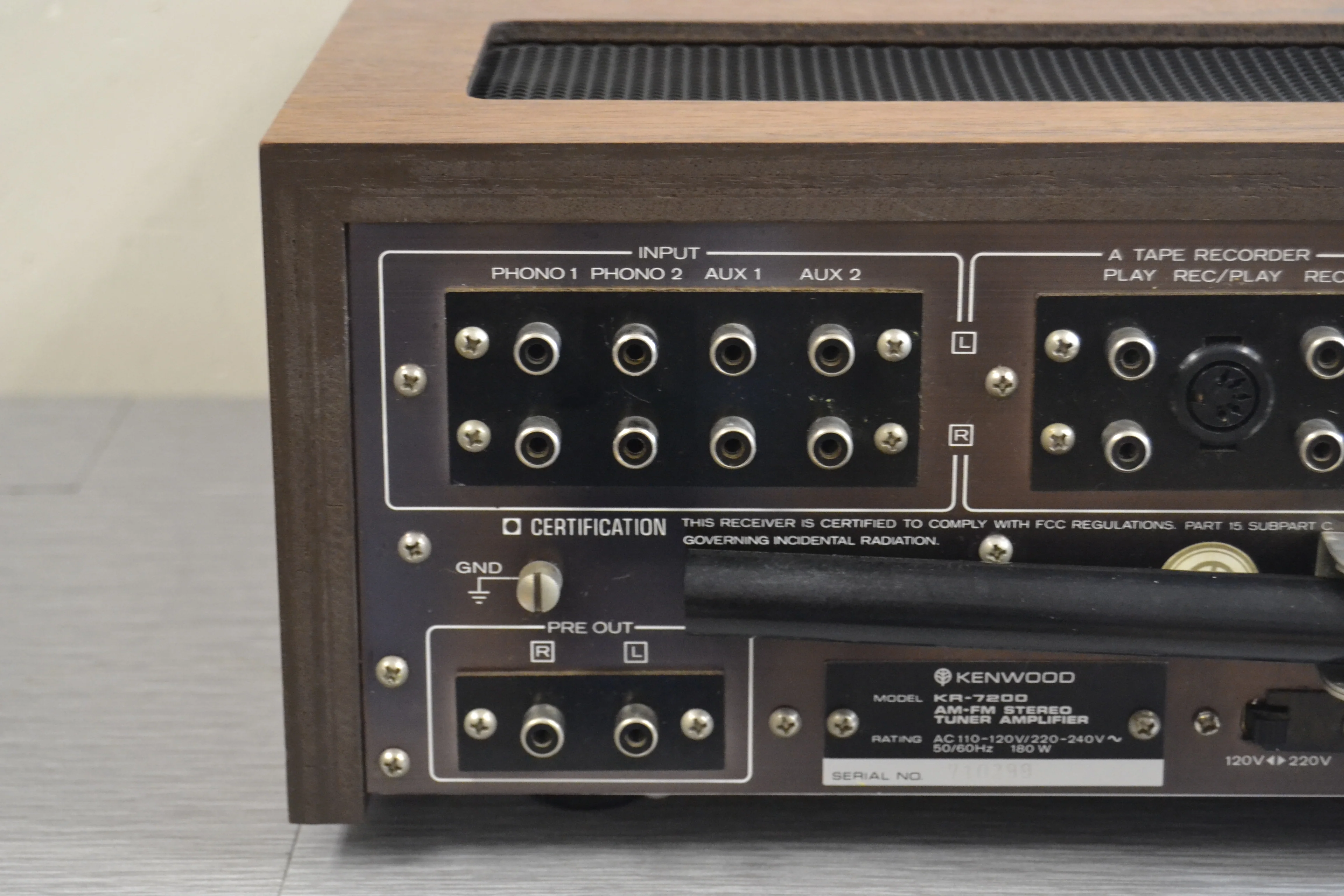 Kenwood KR-7200 Stereo Receiver * 55W RMS * 1973 - Image 9