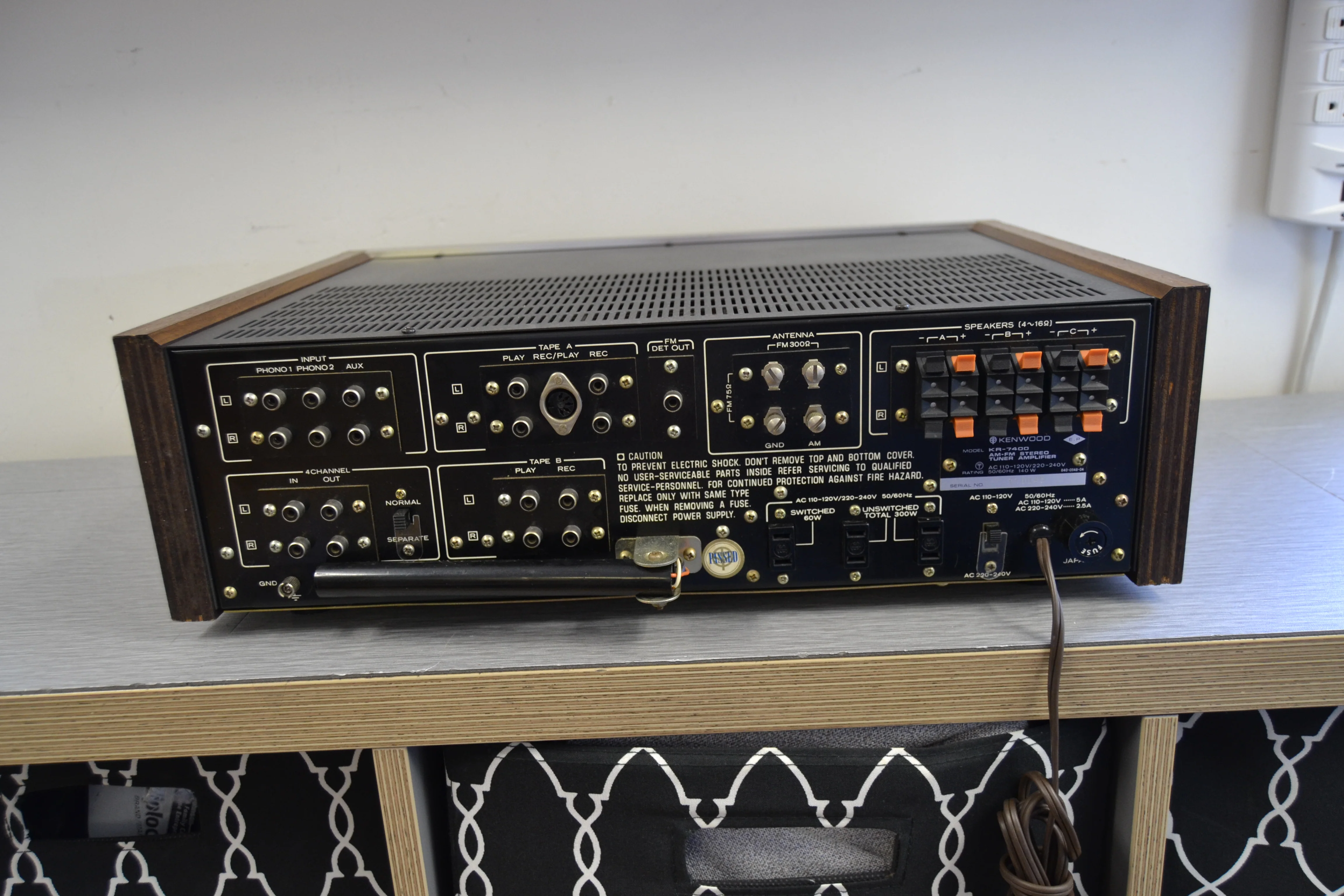 Kenwood KR-7400 Stereo Receiver * 63W RMS * 1974 - Image 10