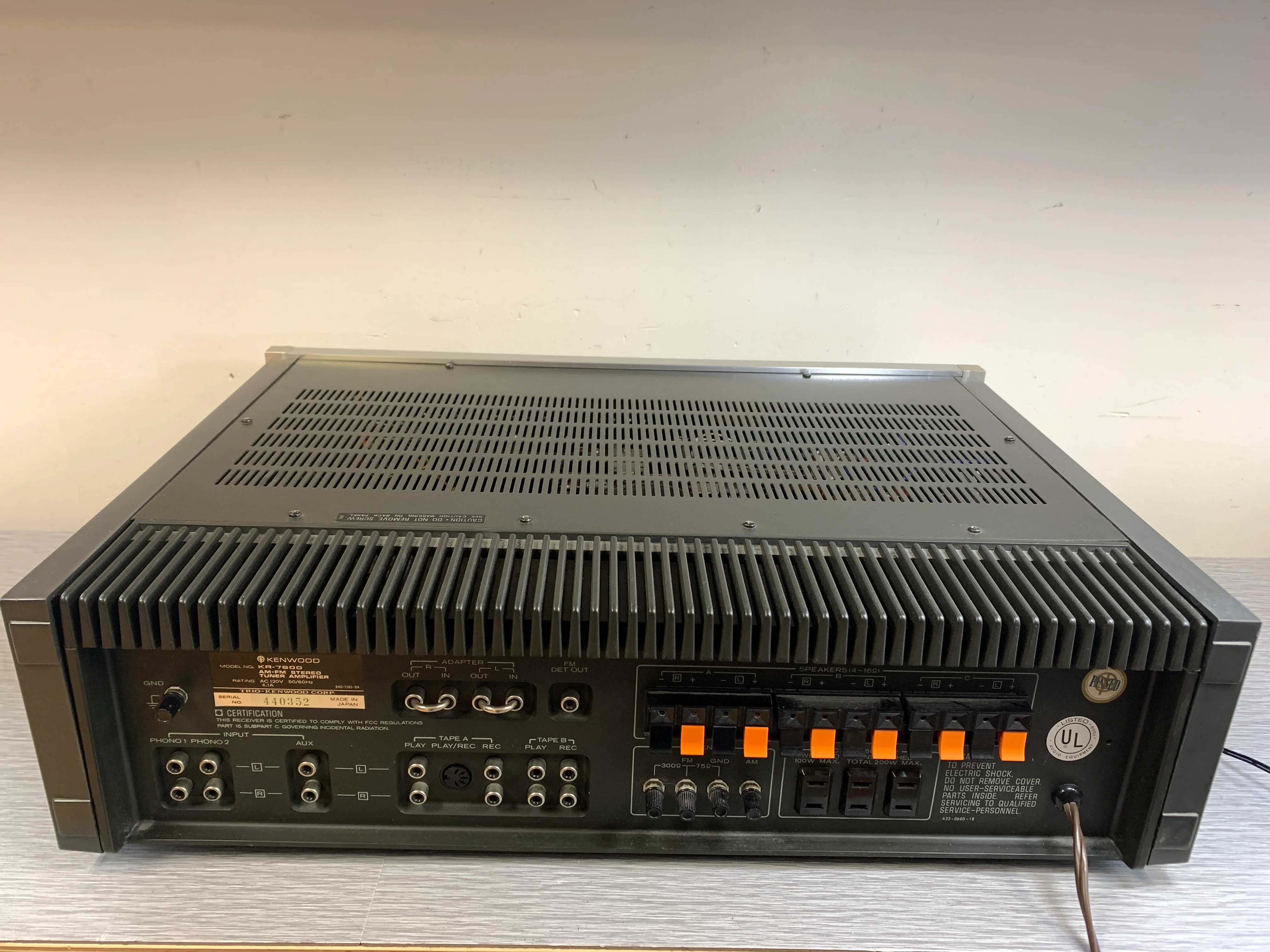 Kenwood KR-7600 Stereo receiver - Image 12