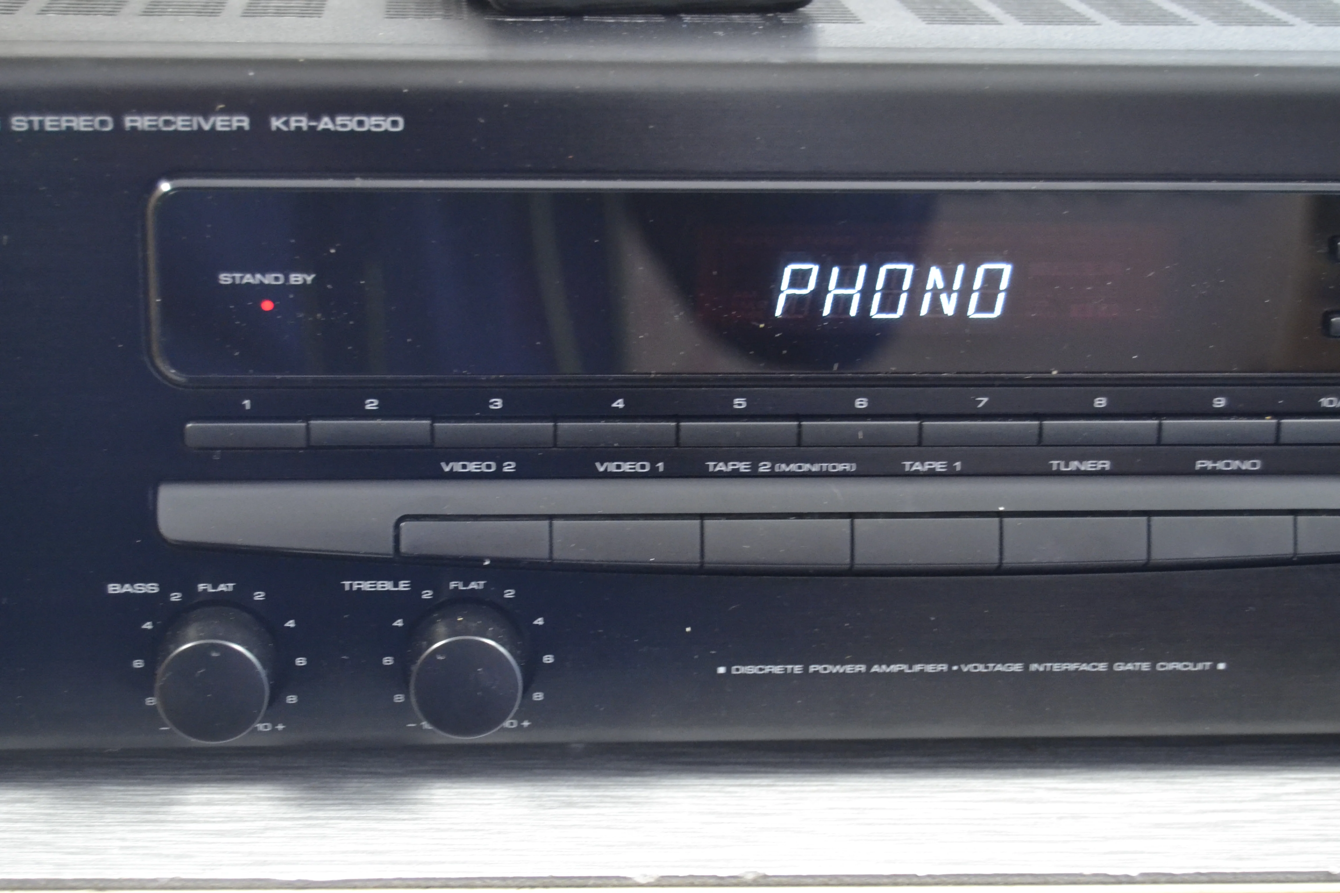 Kenwood KR-A5050 Stereo Receiver * 100W RMS * Remote Control * box * Manual - Image 3