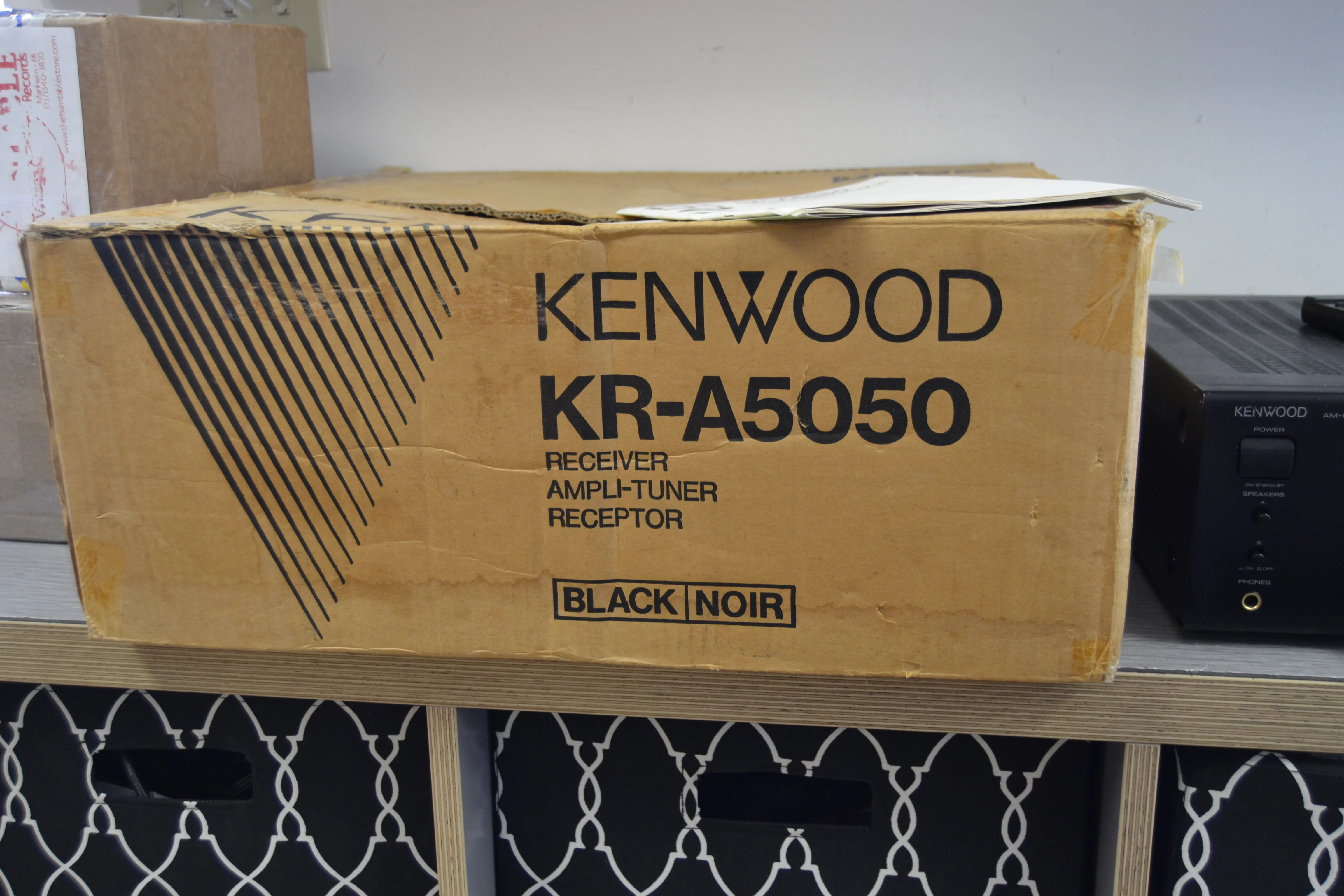 Kenwood KR-A5050 Stereo Receiver * 100W RMS * Remote Control * box * Manual - Image 6