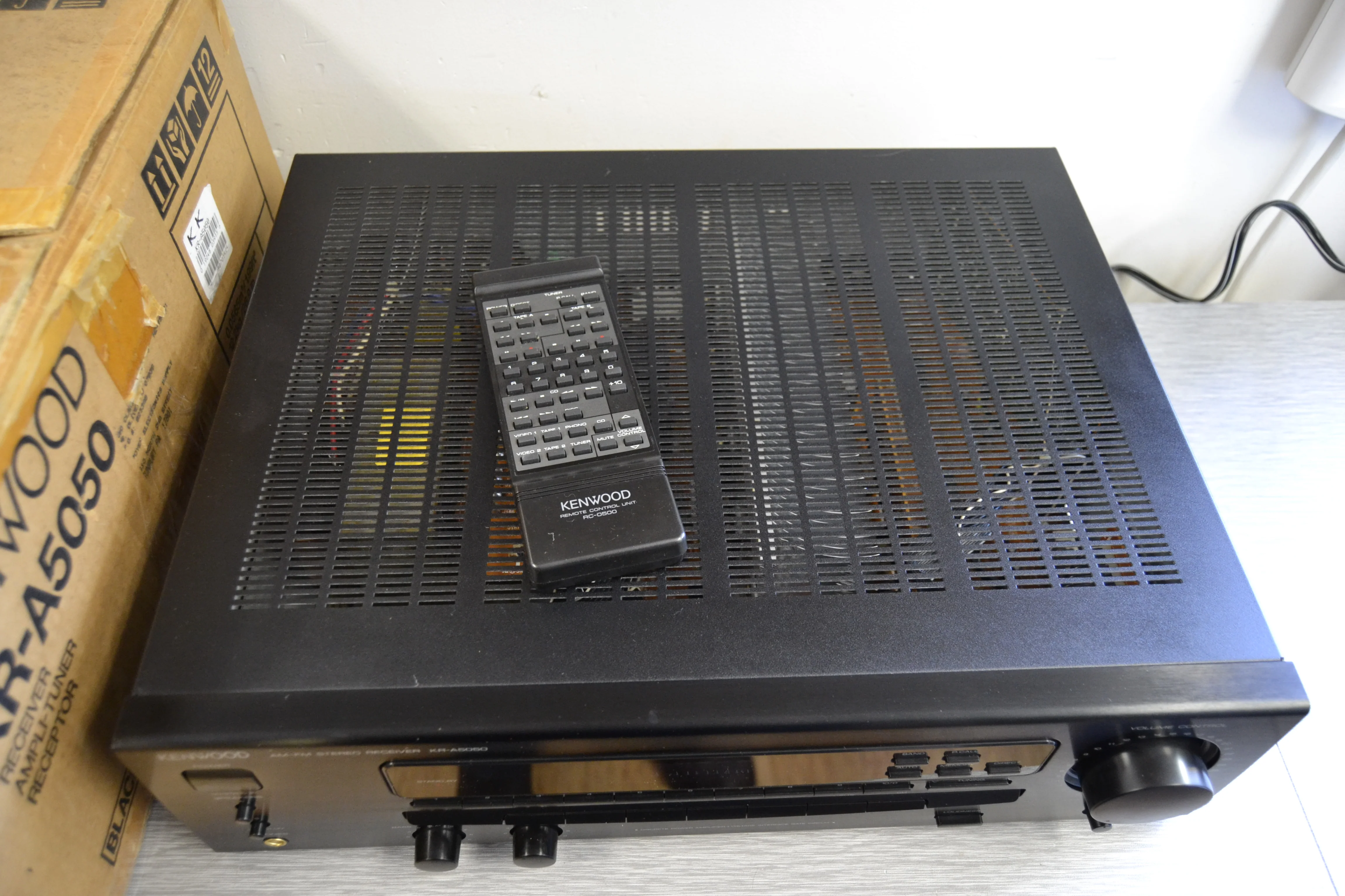 Kenwood KR-A5050 Stereo Receiver * 100W RMS * Remote Control * box * Manual - Image 8