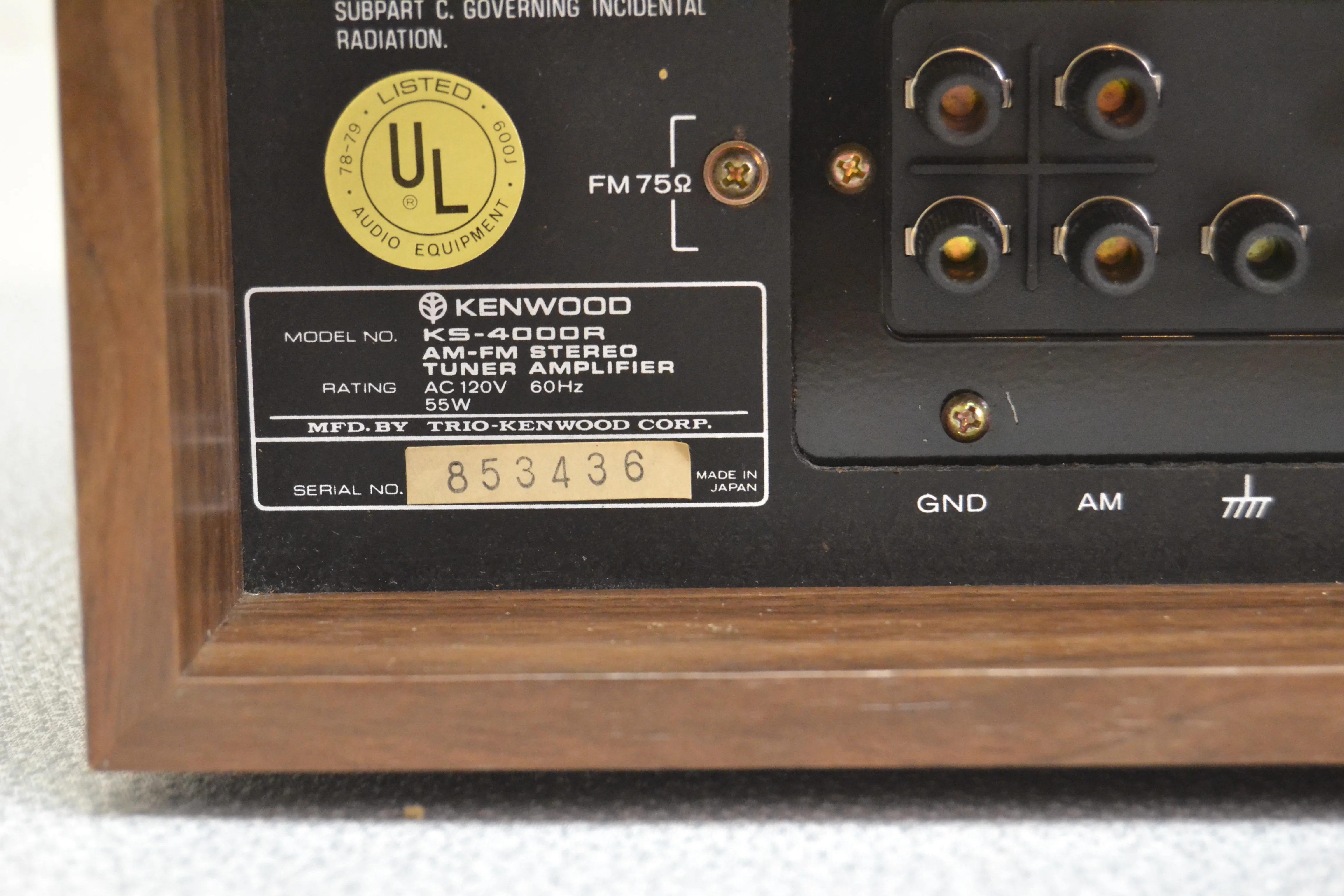 Kenwood KS-4000R * 14W RMS * 1978 - Image 13
