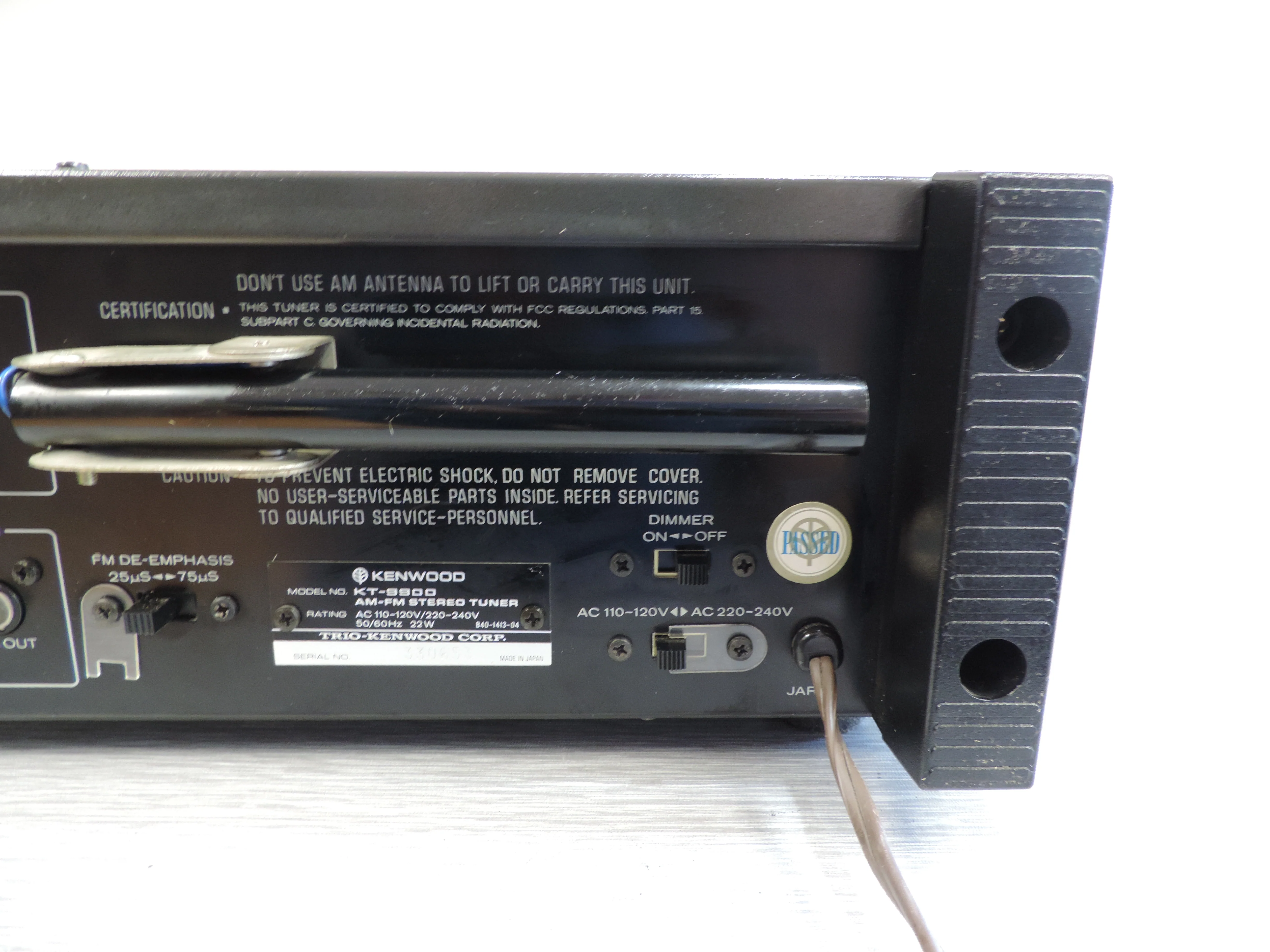 Kenwood KT-9900 Stereo Tuner - 1976 - Rare Bronze Version - Image 11
