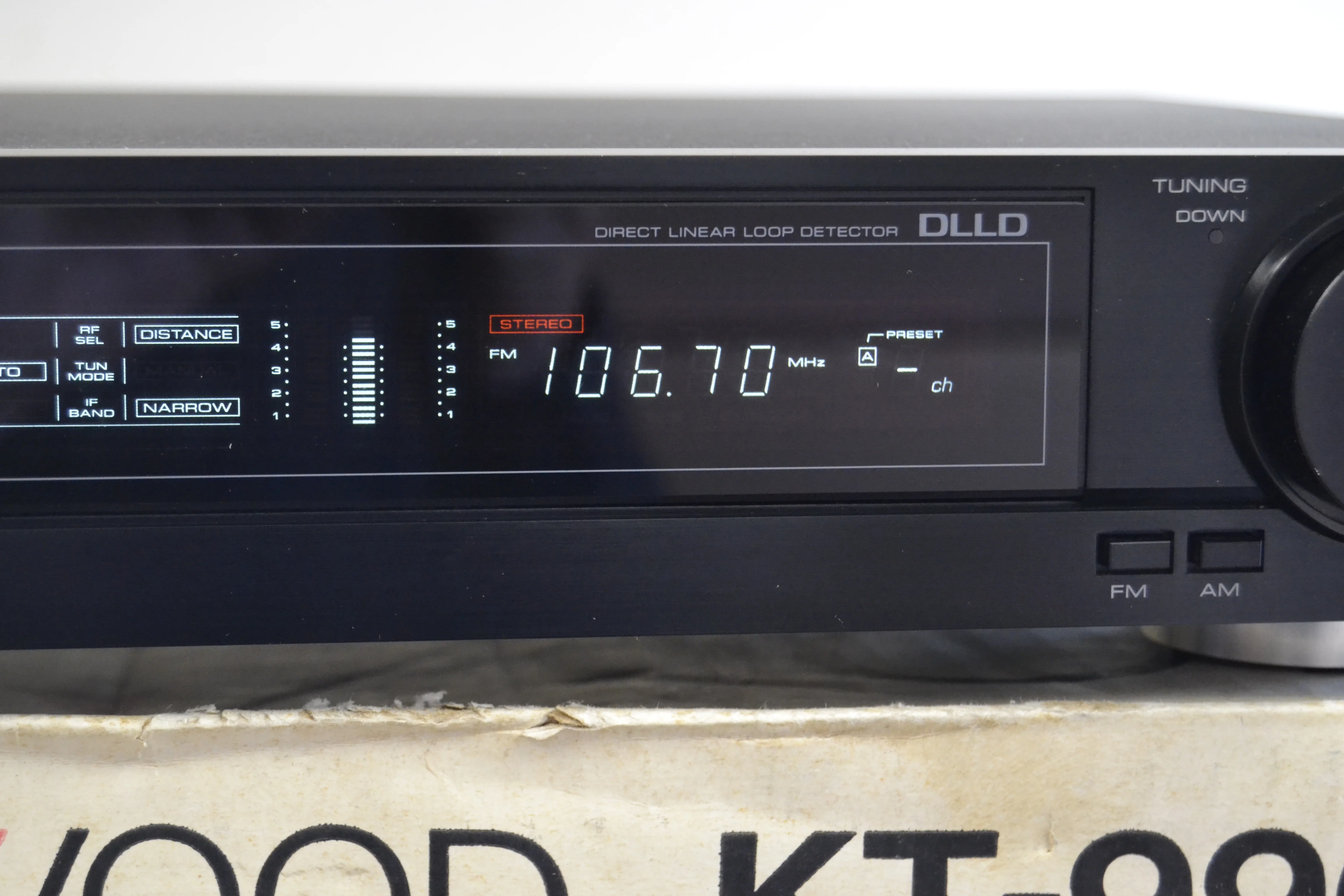 Kenwood KT-990D Stereo Tuner * 1988 * Manual * AM Antenna * Box - Image 5