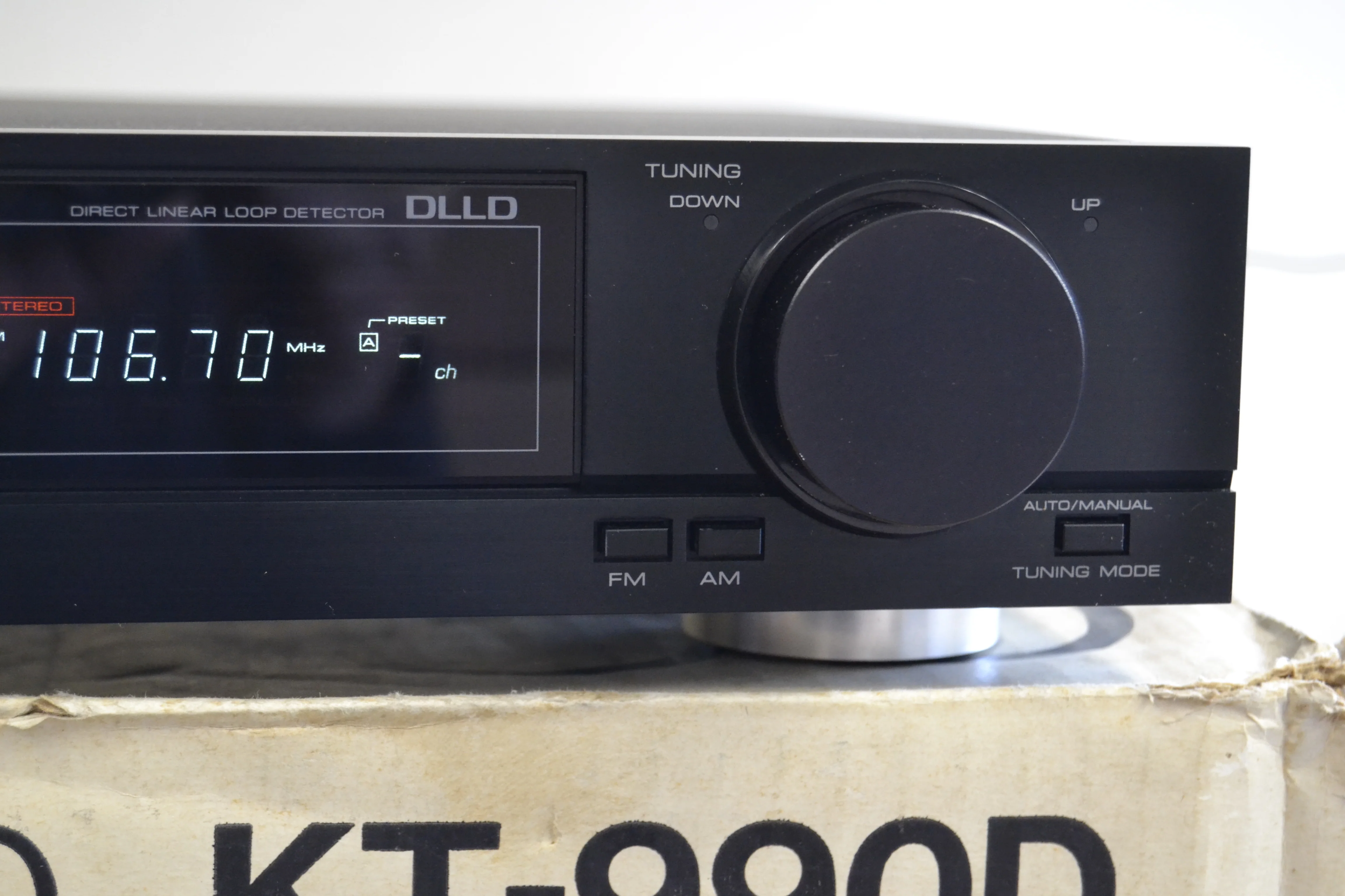 Kenwood KT-990D Stereo Tuner * 1988 * Manual * AM Antenna * Box - Image 6