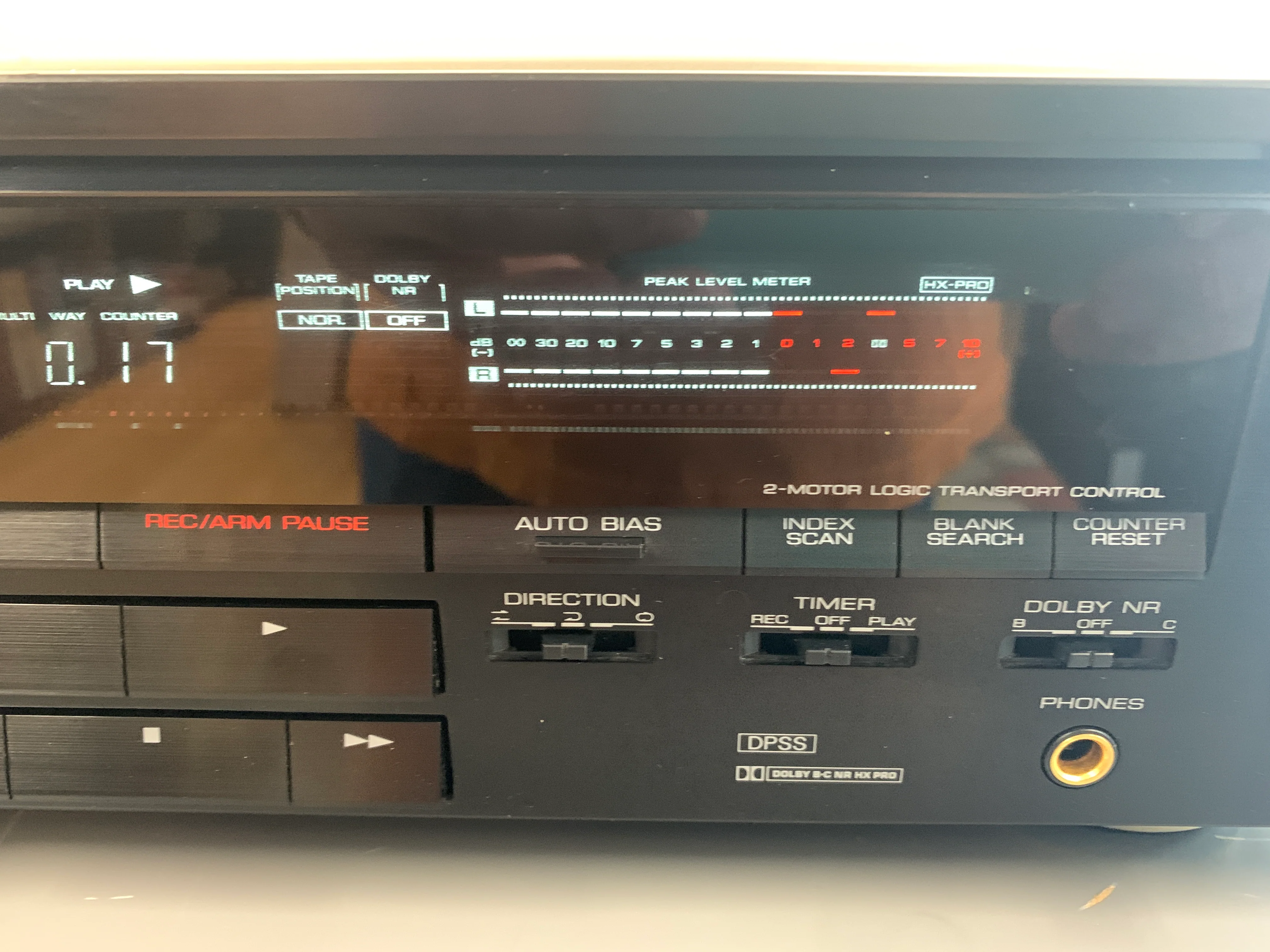 Kenwood KX-3510 Single Cassette Deck - Image 5
